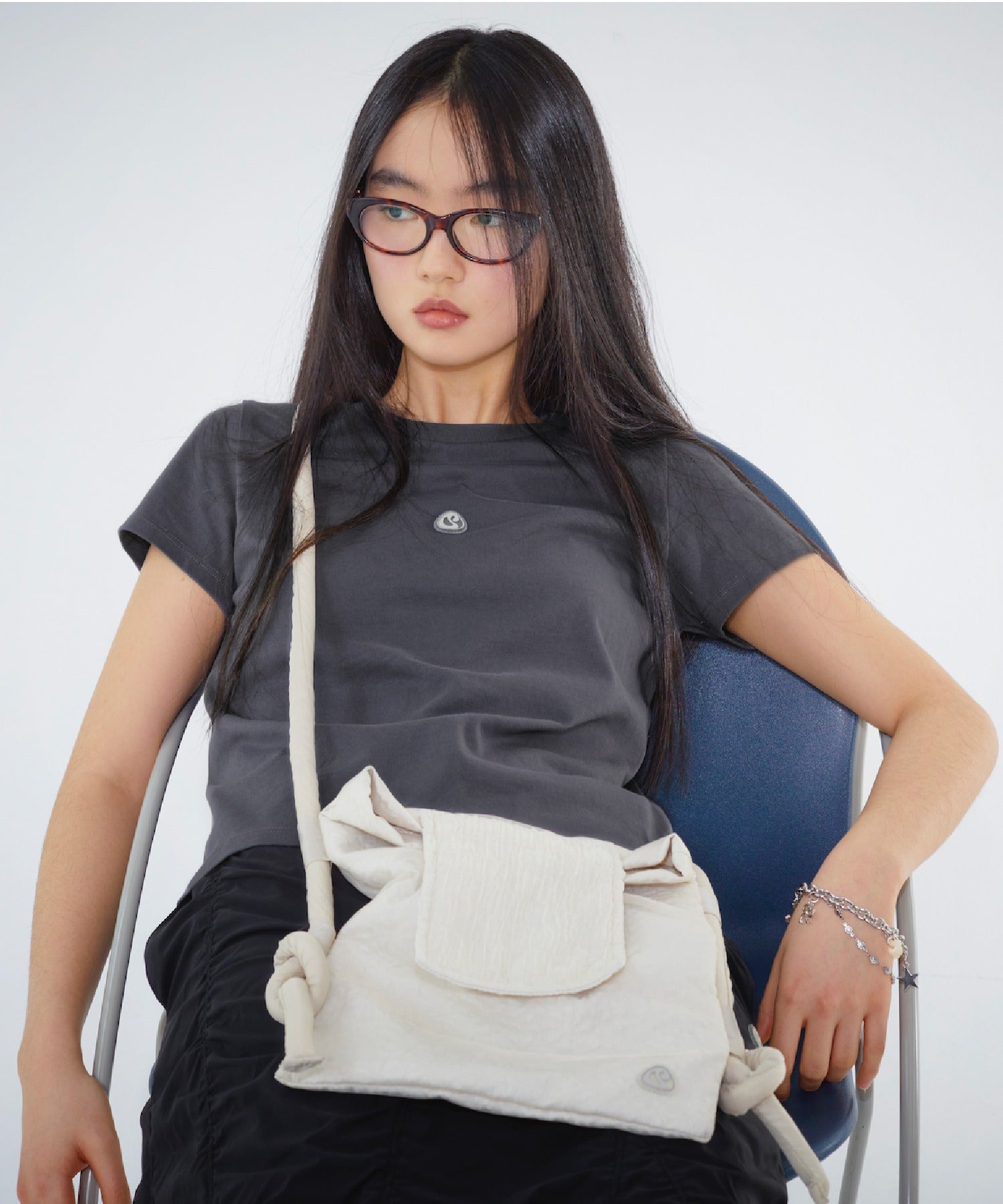 Coyseio - Symbol Logo T-Shirt (Charcoal) product image 1 | TRAB K-Fashion Australia