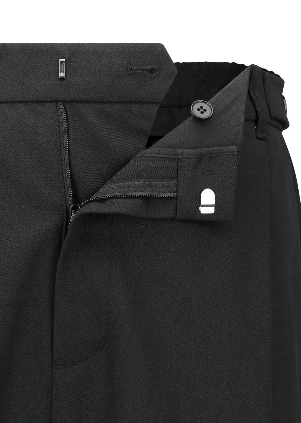 Amomento - Wool banding pants (Black) product image 4 | TRAB K-Fashion Australia