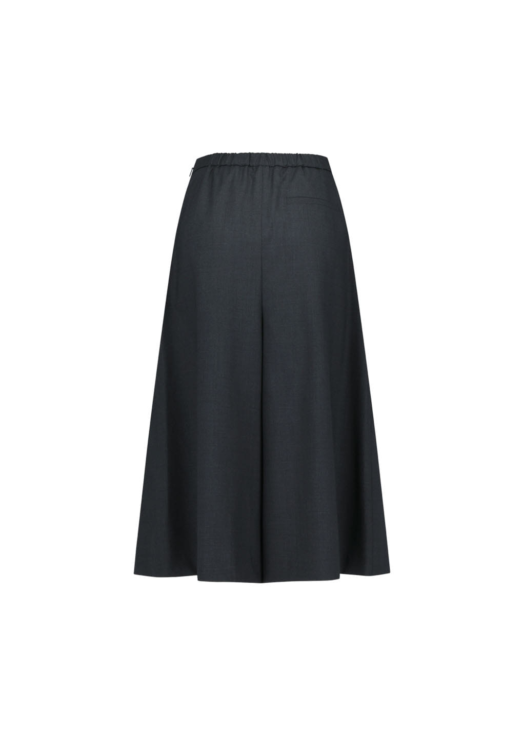 Amomento - Pleated Wool Culotte (Charcoal) product image 6 | TRAB K-Fashion Australia