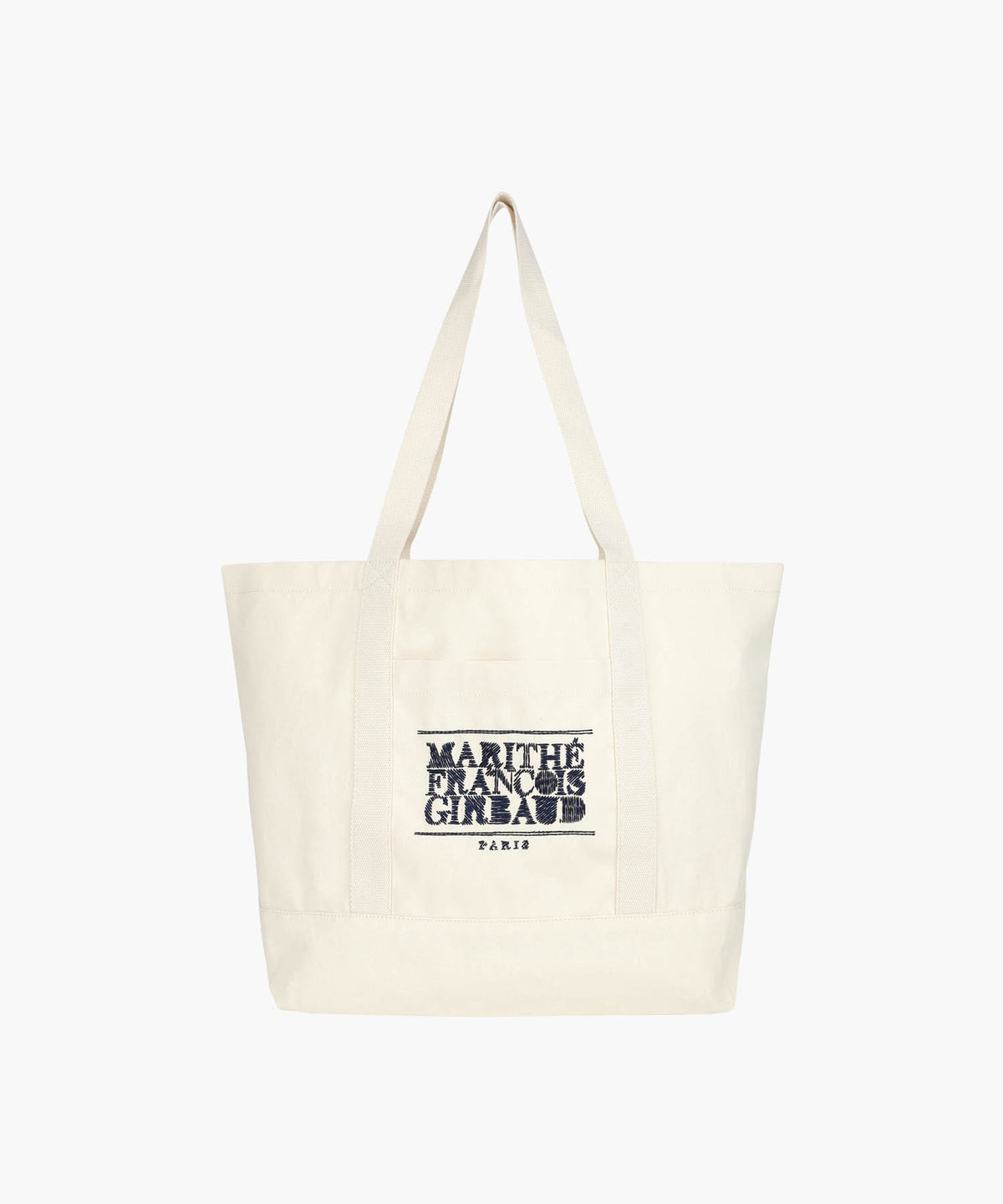 Marithe & Francois Girbaud - Drawing Classic Logo Big Eco Bag (Natural) product image 1 | TRAB K-Fashion Australia