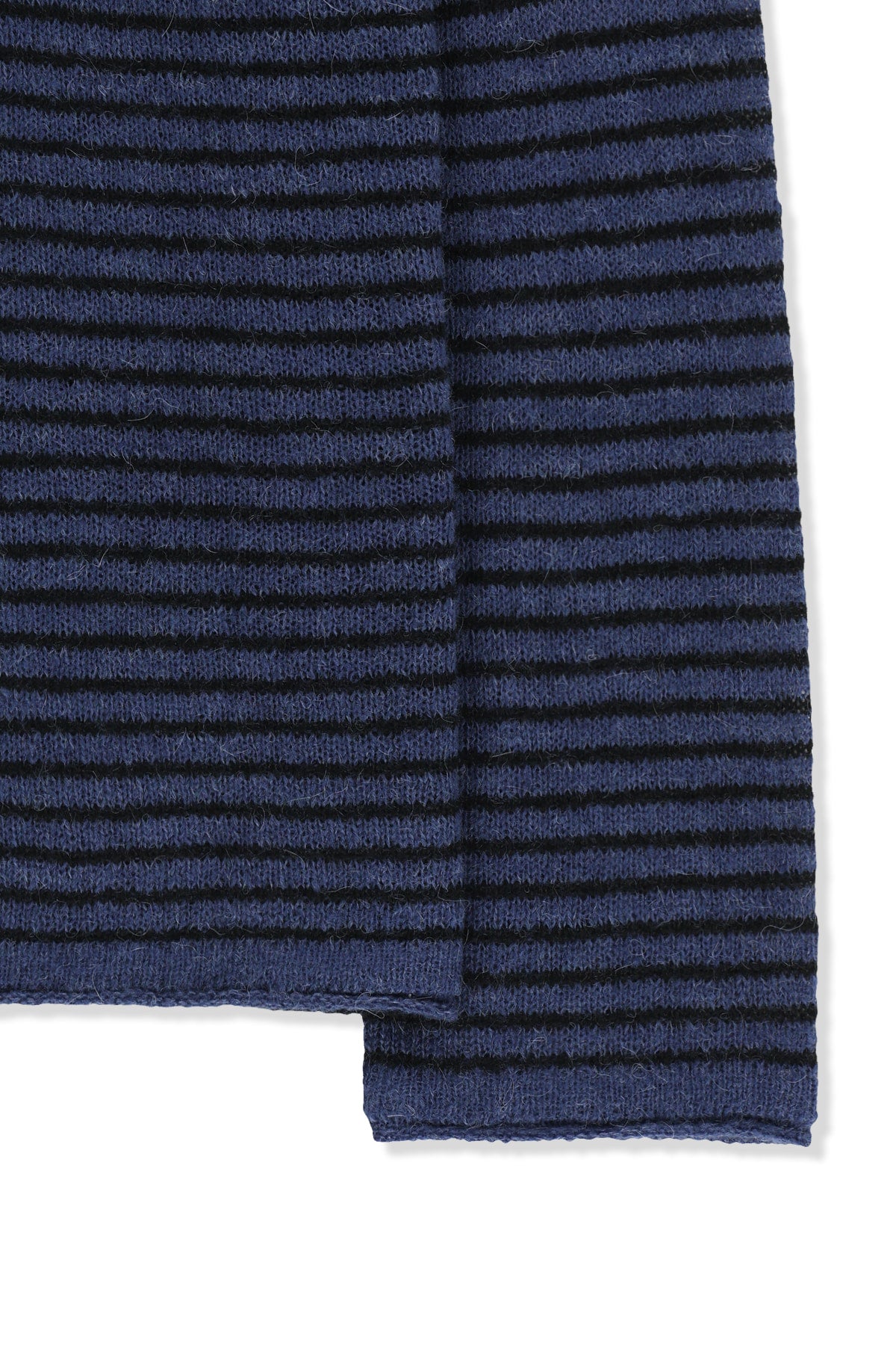 Matin Kim - Multi Stripe Alpaca Blended Knit Pullover (Blue) product image 4 | TRAB K-Fashion Australia