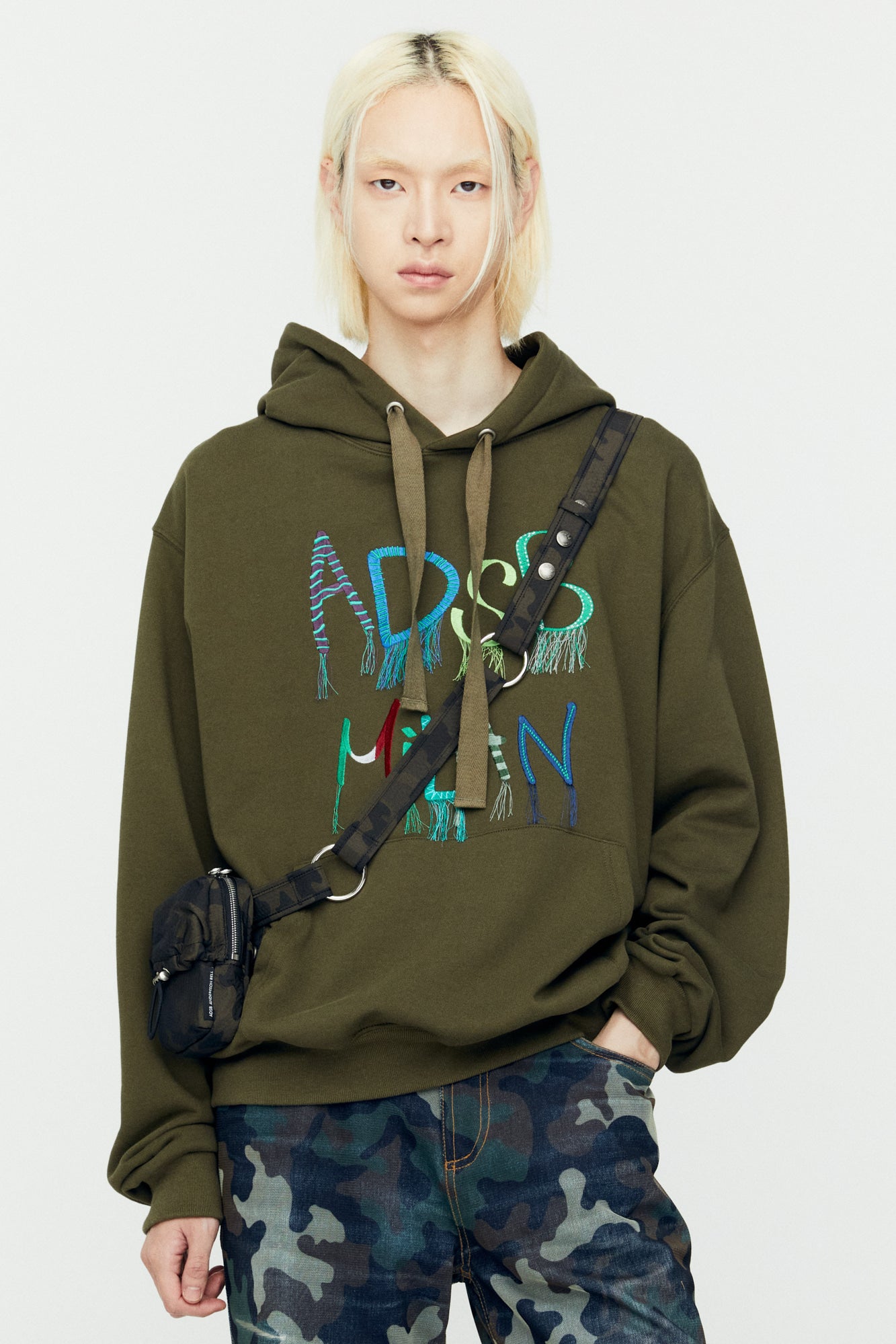 Andersson Bell - Harness Pocket Cross Bag (Green) product image 4 | TRAB K-Fashion Australia