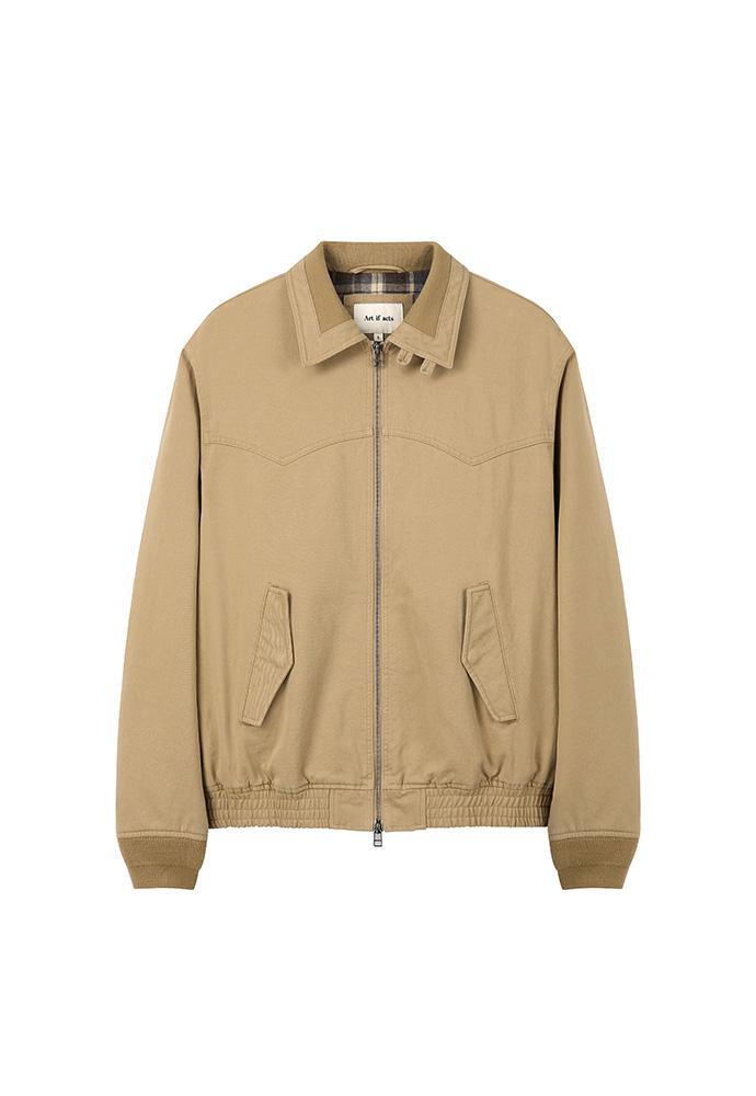 Art if acts - Cotton Western Blouson (Beige) product image 8 | TRAB K-Fashion Australia