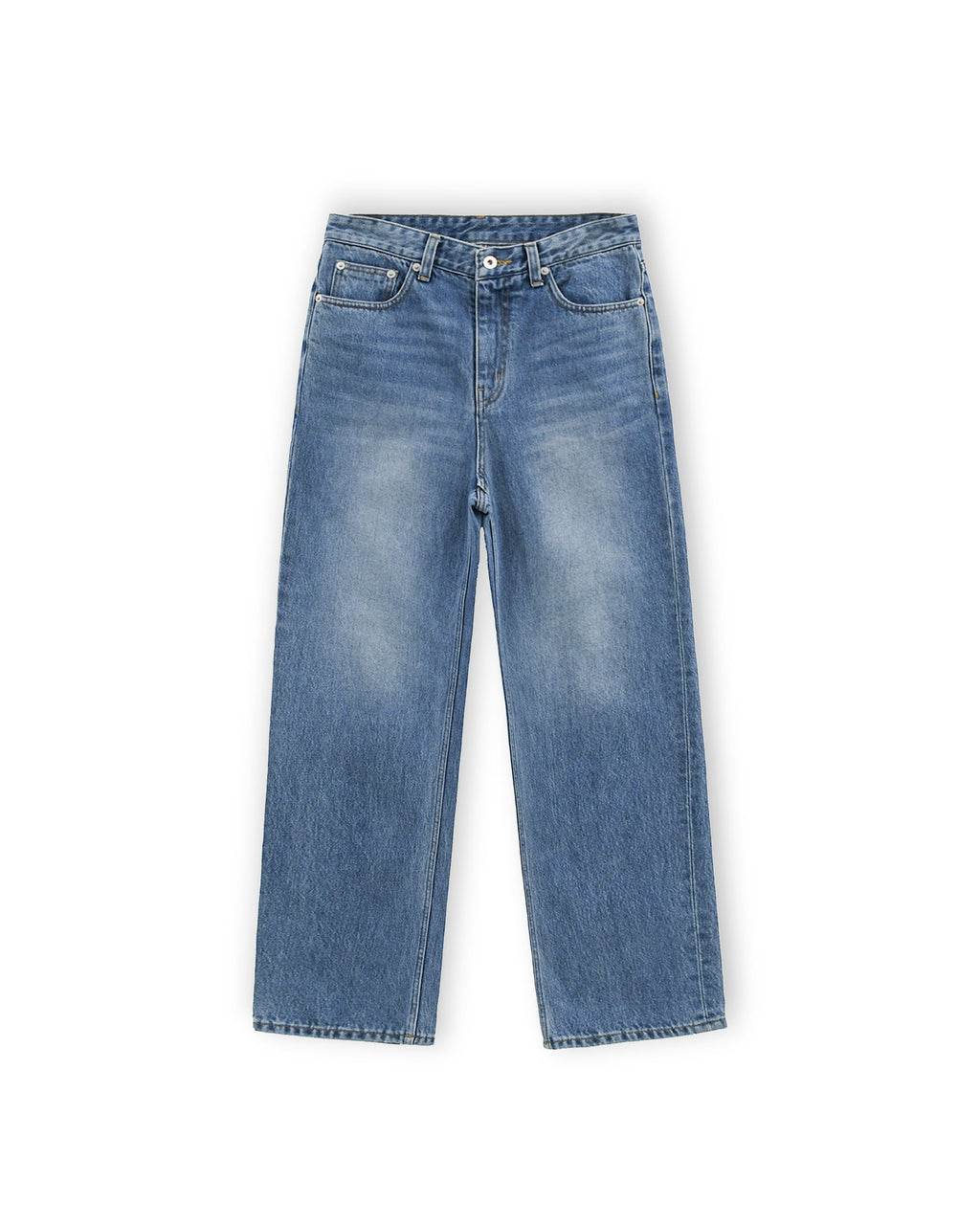 Brownyard - 5p Straight Denim (Mid Blue) product image 5 | TRAB K-Fashion Australia