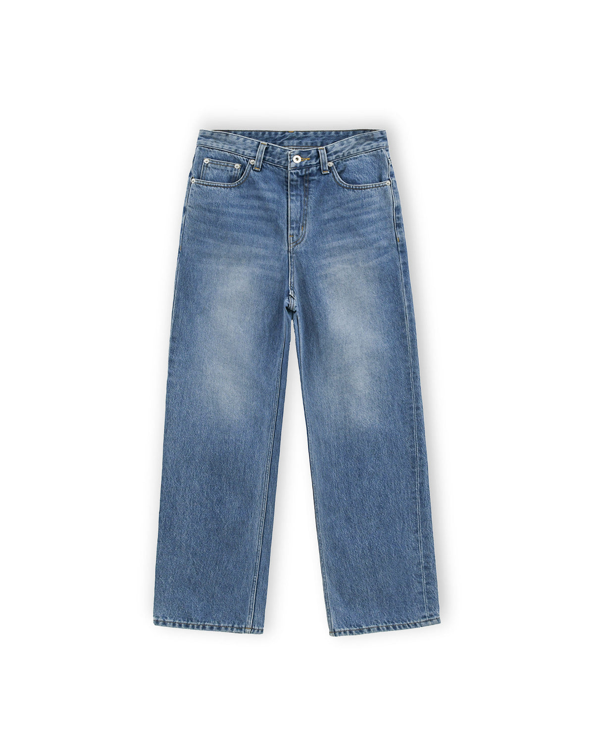 Brownyard - 5p Straight Denim (Mid Blue) product image 5 | TRAB K-Fashion Australia