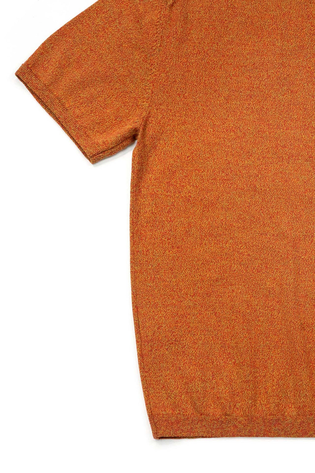 Ioedle - Noise Round Short Sleeve Knit (Orange) product image 1 | TRAB K-Fashion Australia
