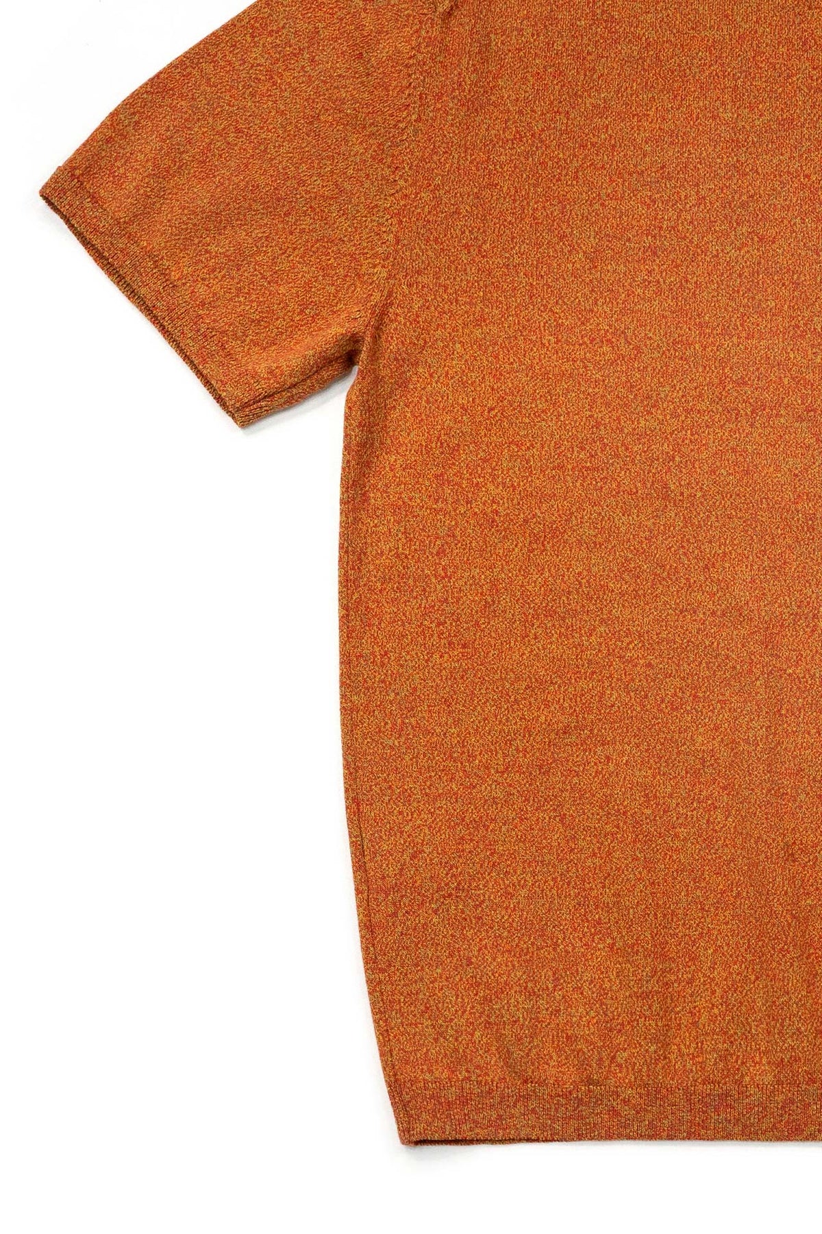Ioedle - Noise Round Short Sleeve Knit (Orange) product image 1 | TRAB K-Fashion Australia