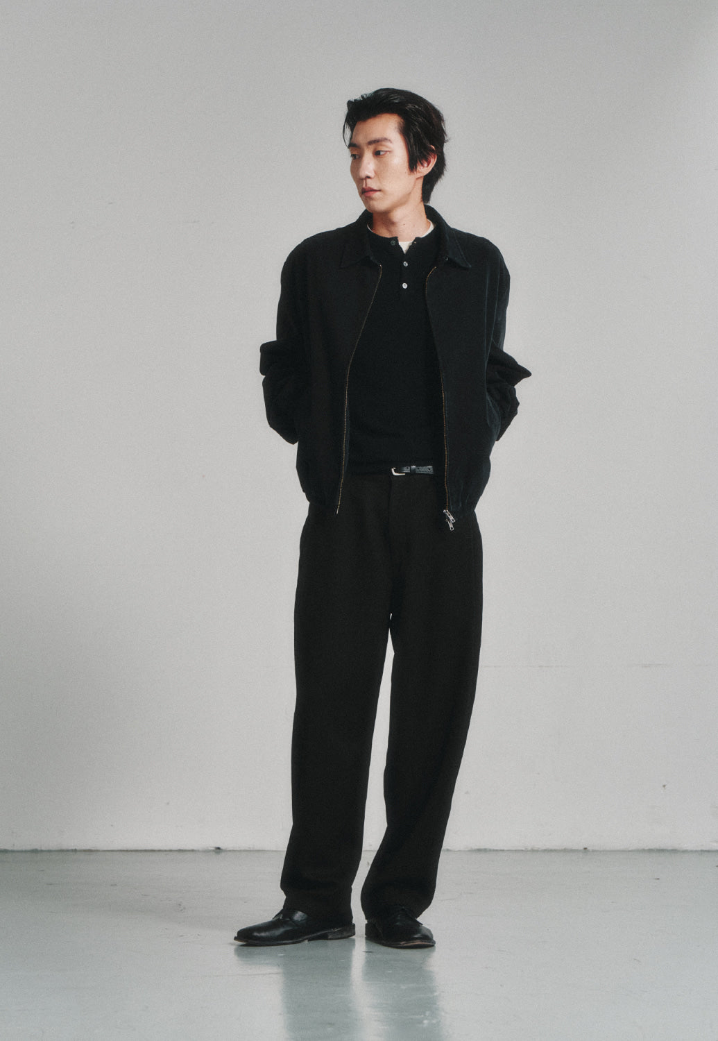 Art if acts - Washed Swing Jacket (Faded Black) product image 5 | TRAB K-Fashion Australia