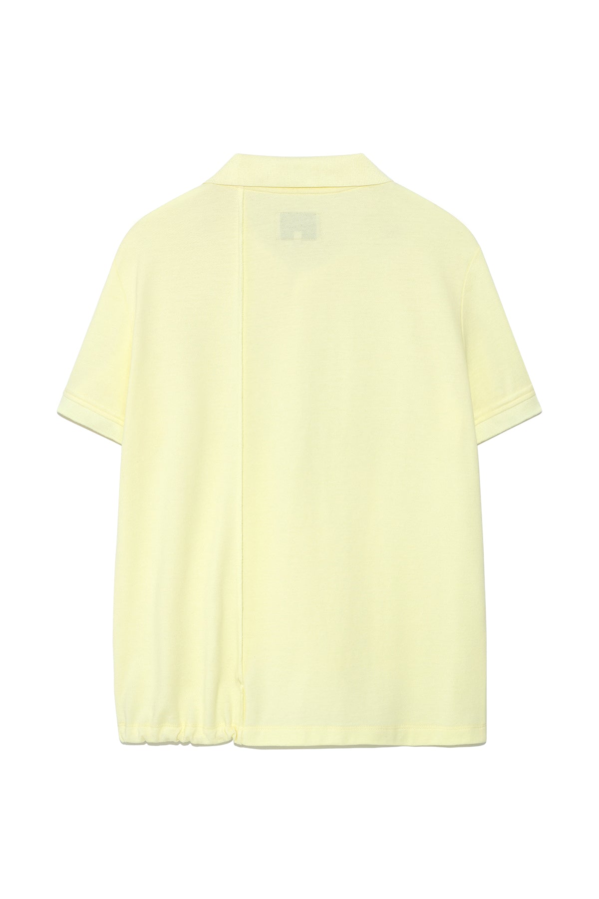 Matin Kim - Two Way String Point Pique Top (Light Yellow) product image 2 | TRAB K-Fashion Australia