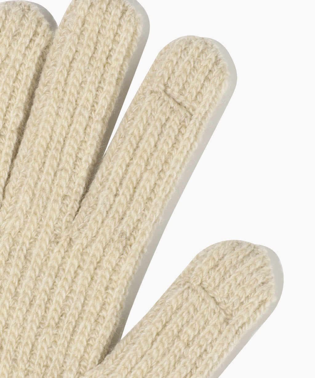 Marithe & Francois Girbaud - Classic Logo Glove (Beige) product image 4 | TRAB K-Fashion Australia