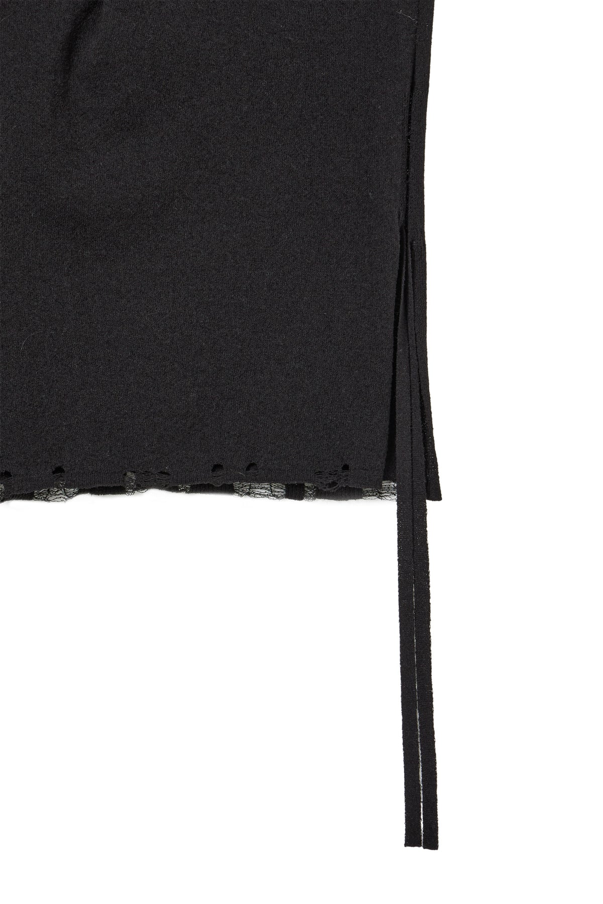 Deinet - Side Tie Knit (Black) product image 5 | TRAB K-Fashion Australia