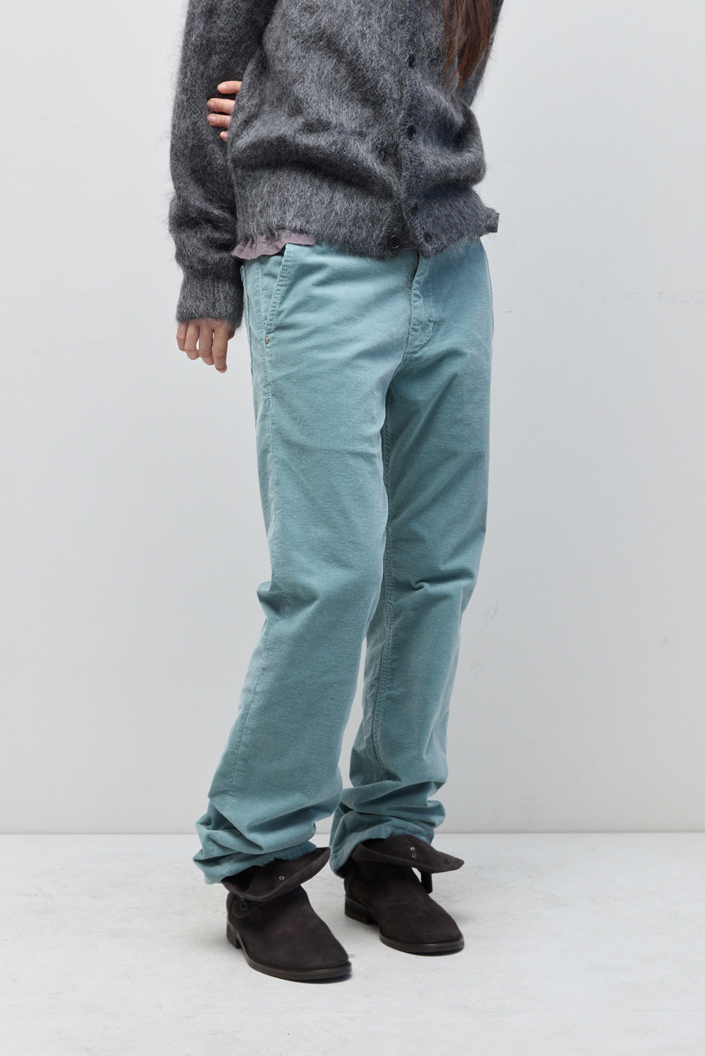 Hatchingroom - Flare Pants Corduroy (Washed Mint) product image 12 | TRAB K-Fashion Australia