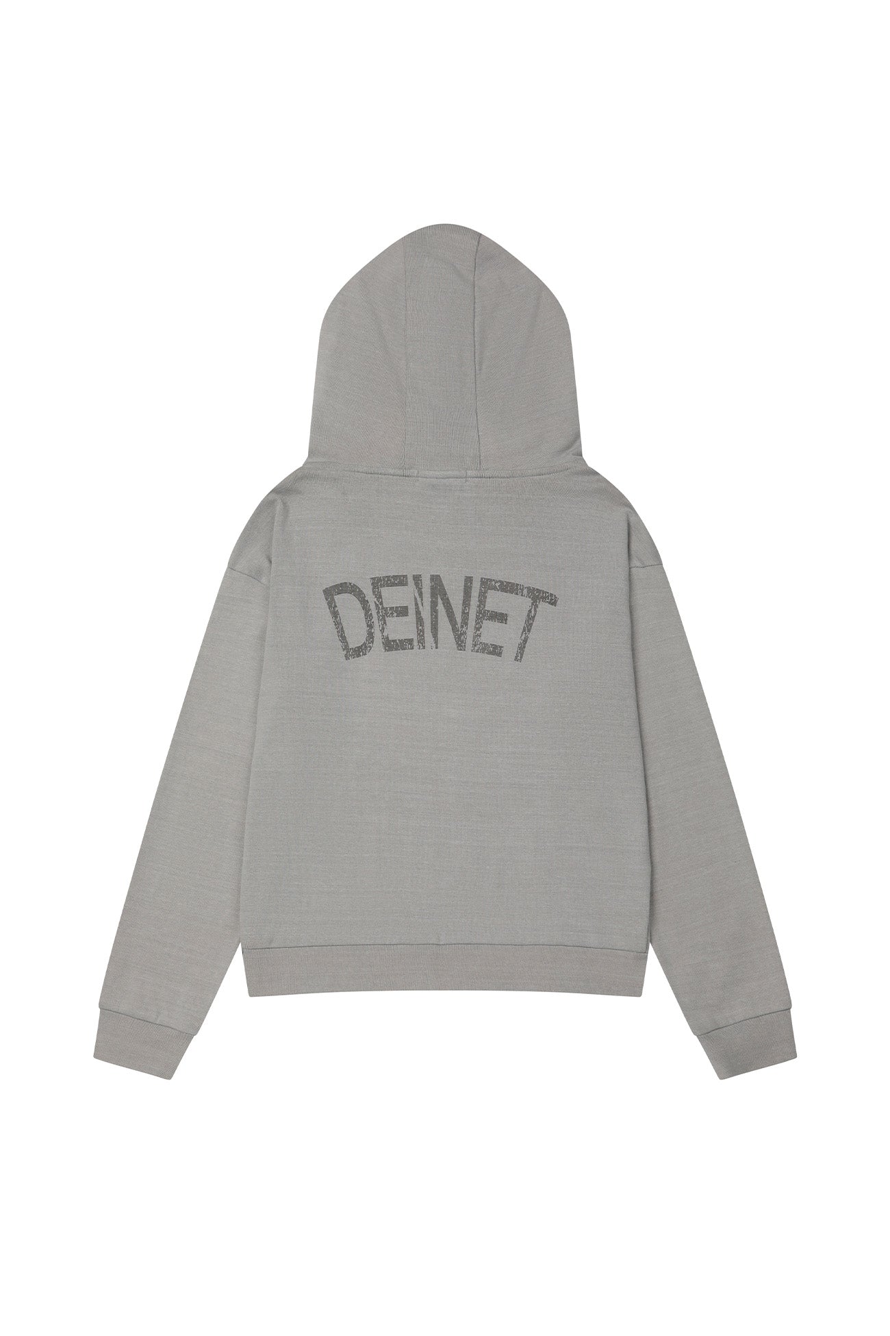 Deinet - Big Hooded Sweat Pullover (Grey) product image 8 | TRAB K-Fashion Australia