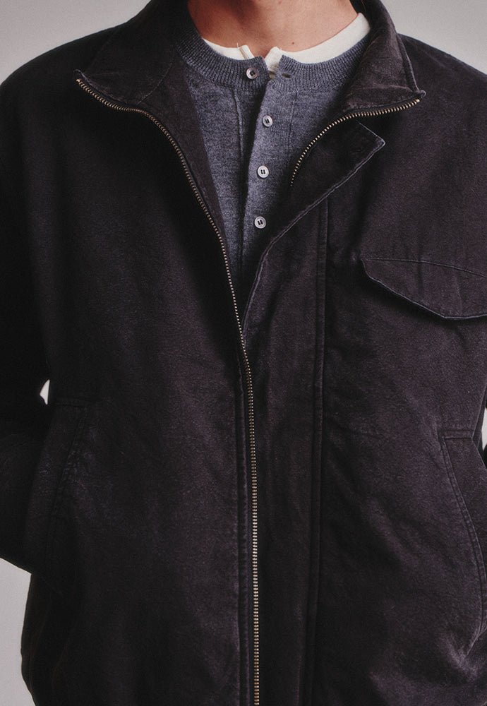 Art if acts - Pocket Deck Jacket (Black) product image 3 | TRAB K-Fashion Australia