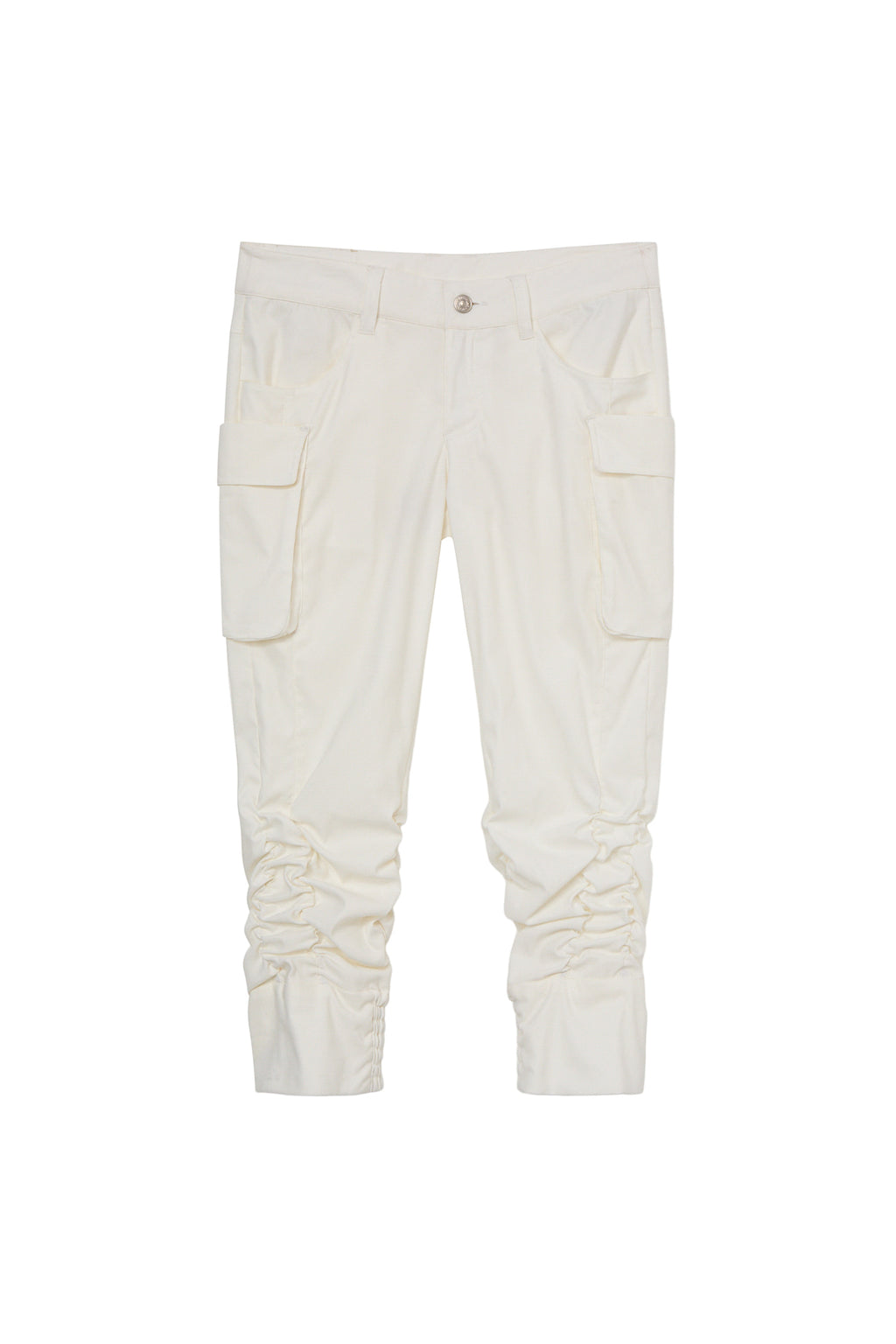 Deinet - Cargo Capri Pants (White) product image 9 | TRAB K-Fashion Australia