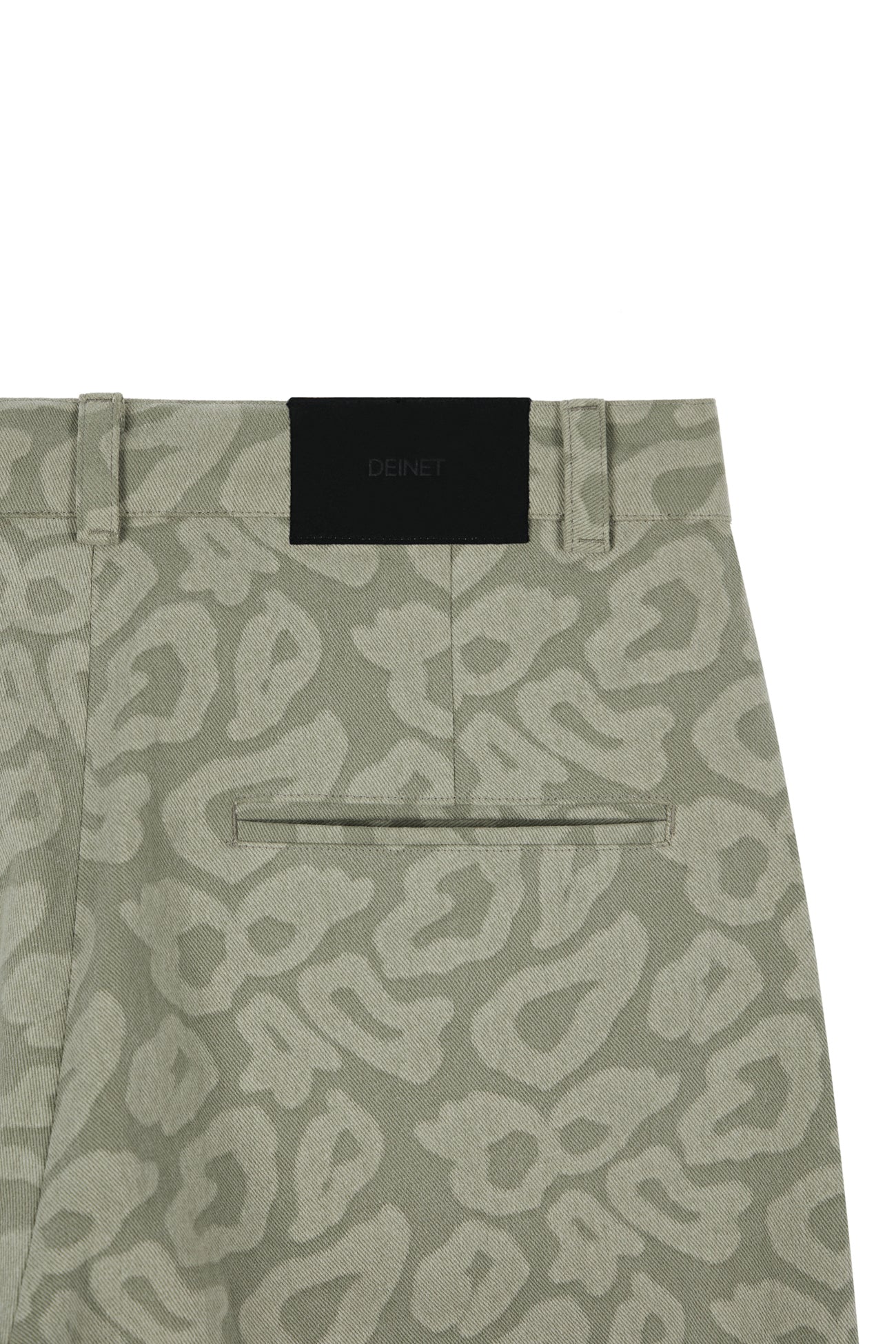 Deinet - Leopard Cotton Pants (Khaki) product image 17 | TRAB K-Fashion Australia