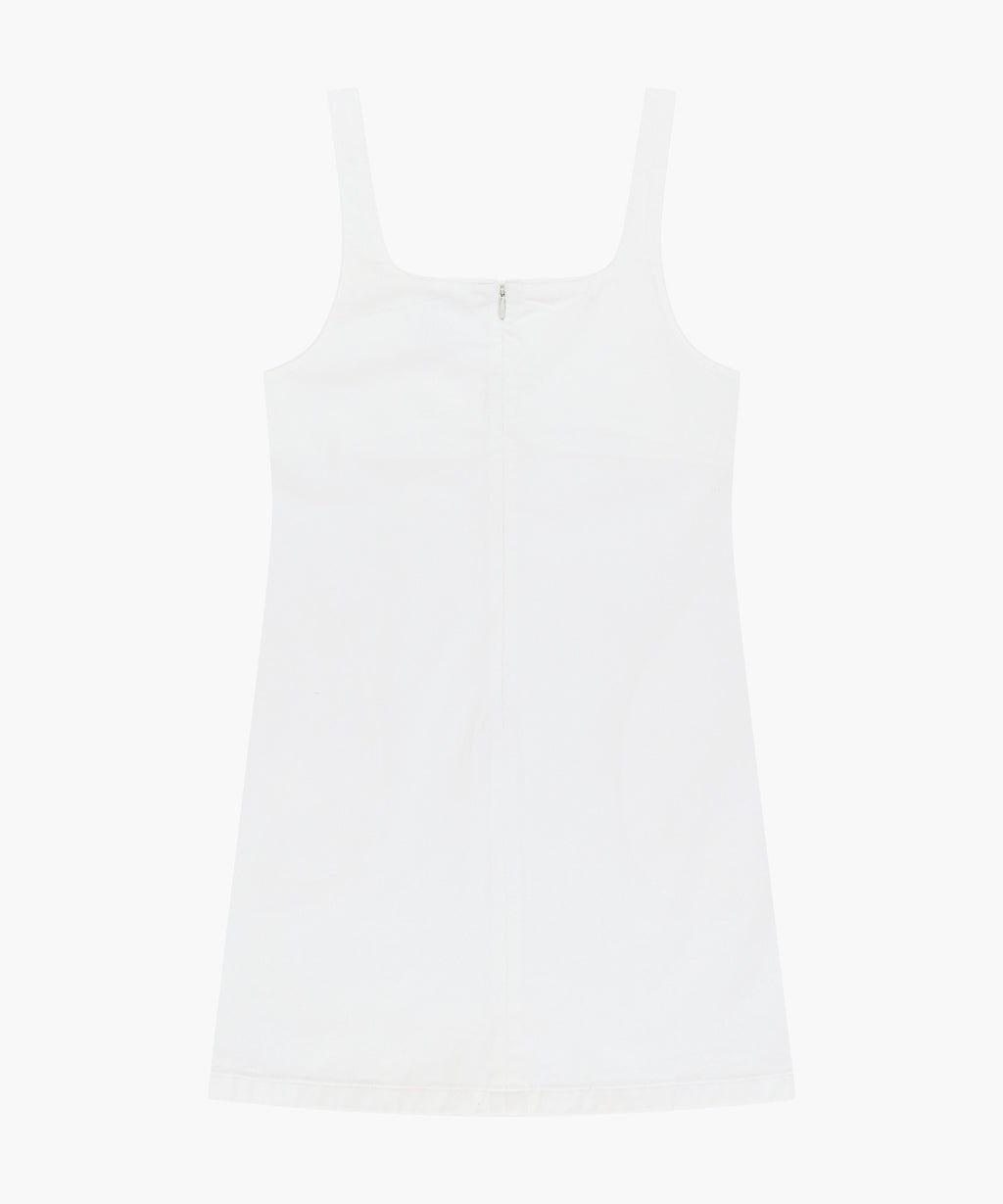 Marithe & Francois Girbaud - Denim Sleeveless Dress (Off White) product image 6 | TRAB K-Fashion Australia