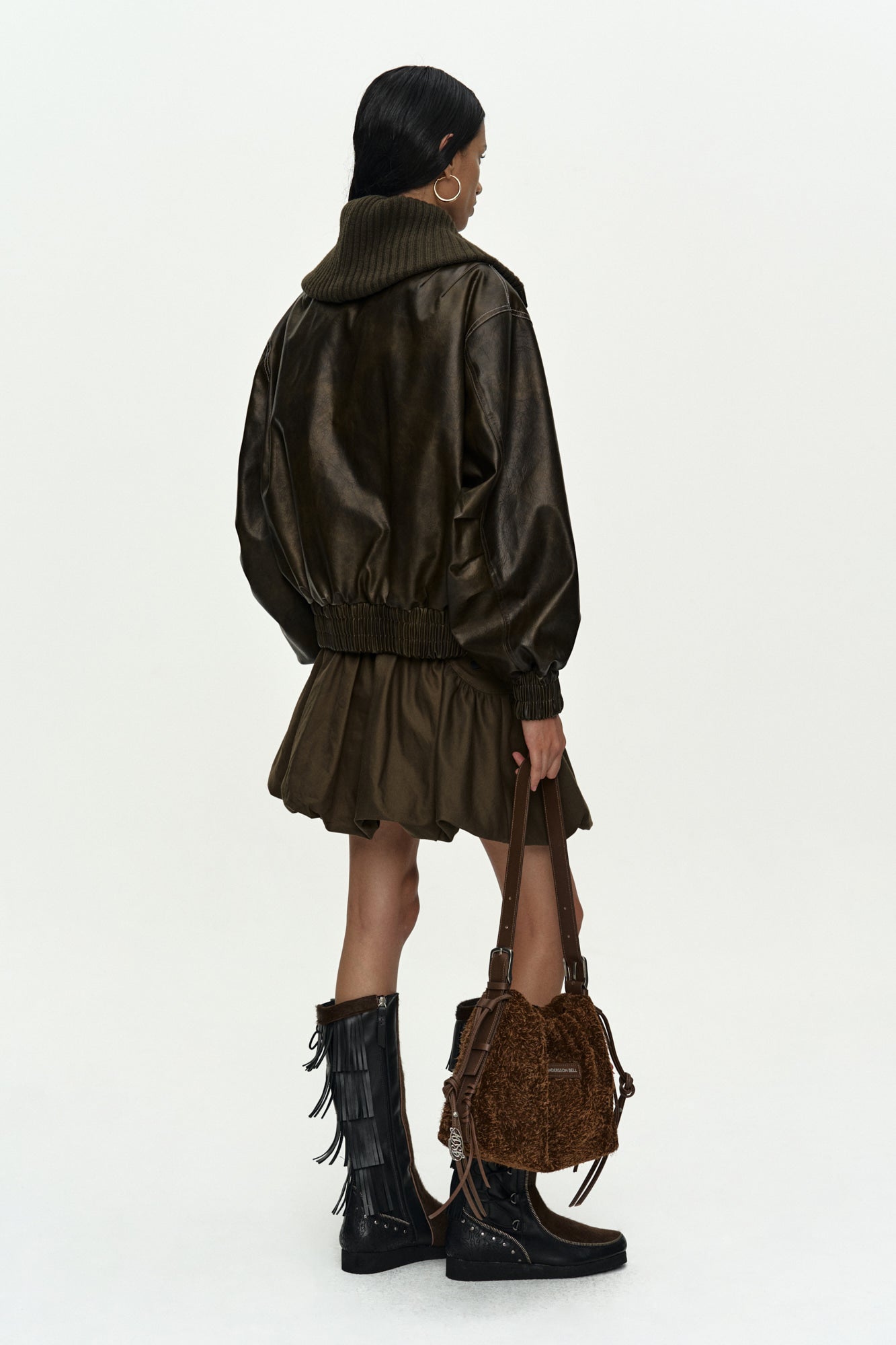 Andersson Bell - Cargo Balloon Skirt (Khaki) product image 12 | TRAB K-Fashion Australia
