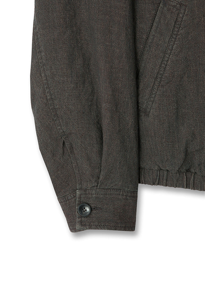 Art if acts - Linen Pocket Blouson (Wood) product image 16 | TRAB K-Fashion Australia