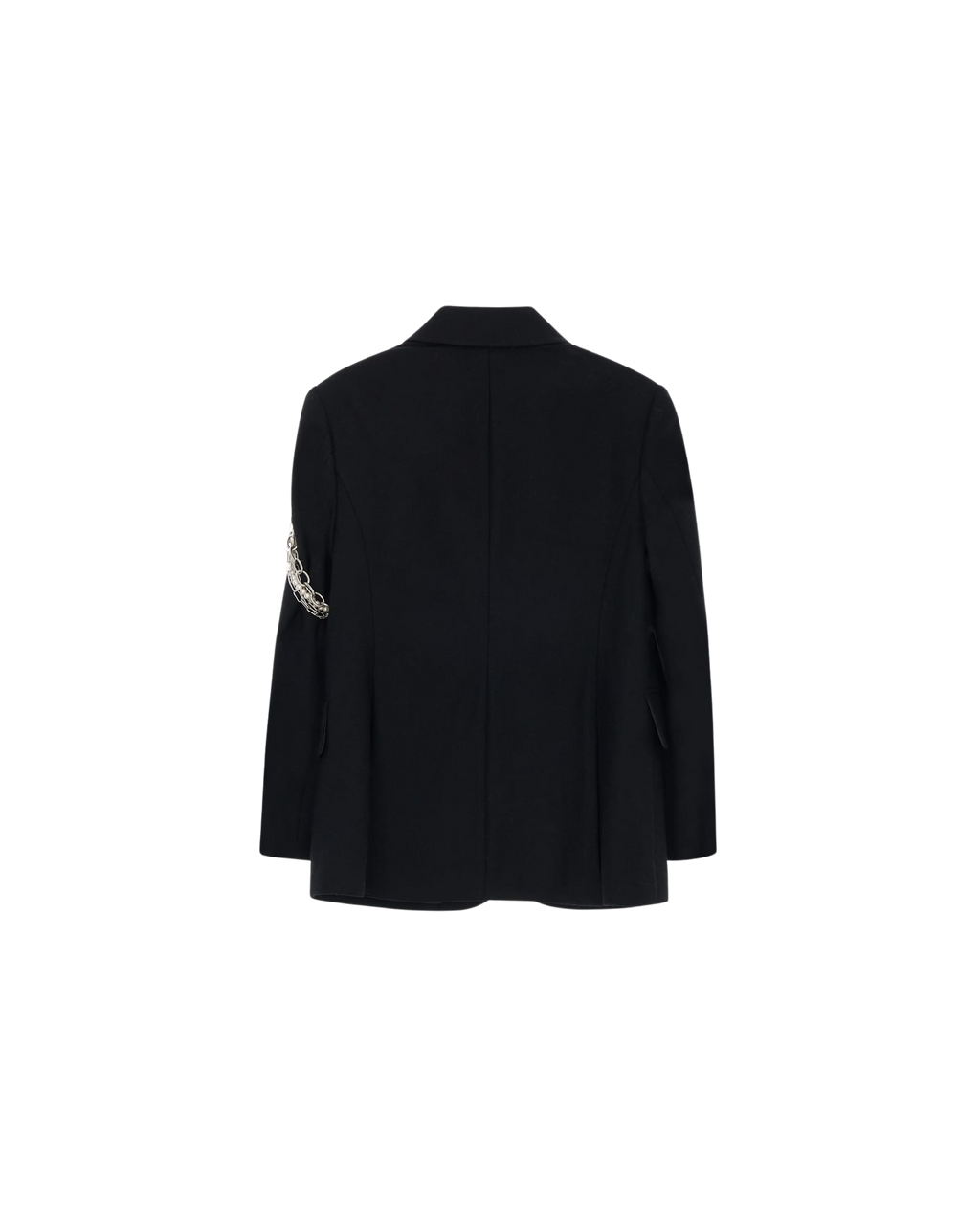 Kimhe Kim - Detachable Pearl Chain Single Jacket (Black) product image 7 | TRAB K-Fashion Australia