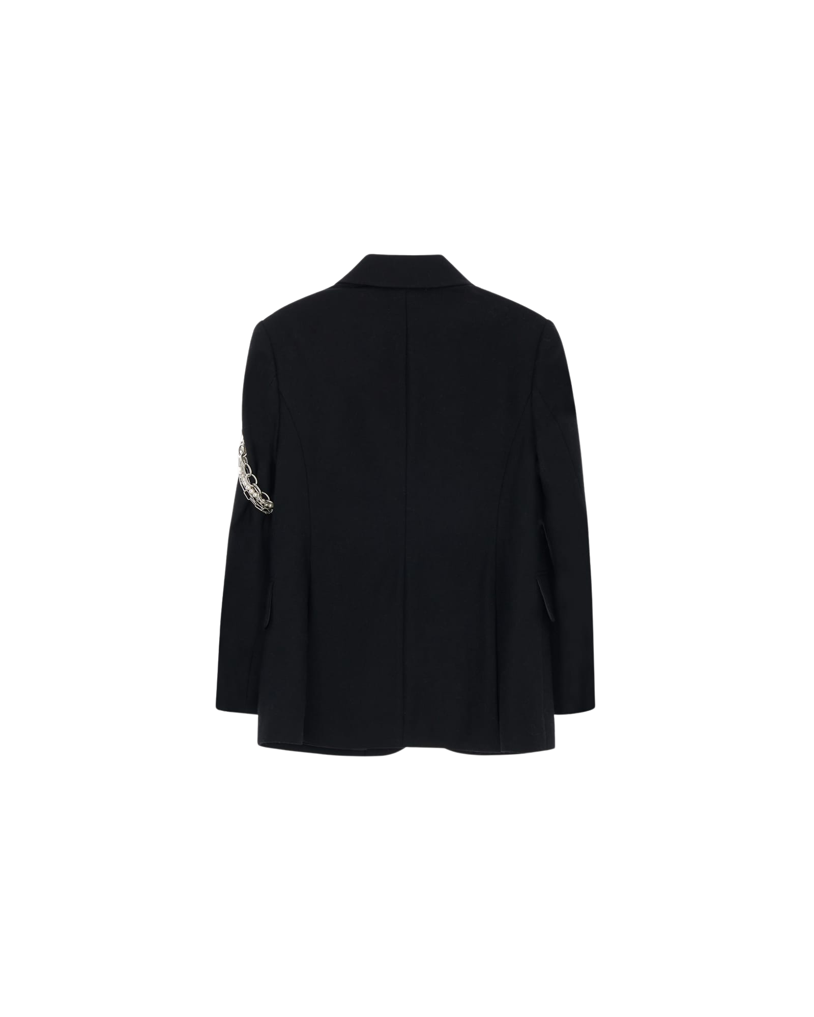 Kimhe Kim - Detachable Pearl Chain Single Jacket (Black) product image 7 | TRAB K-Fashion Australia