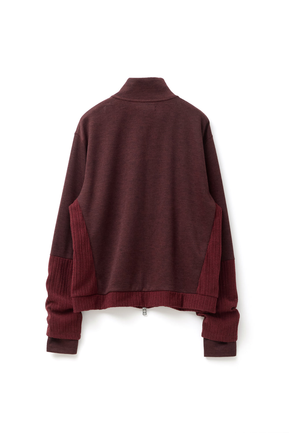 Hatchingroom - Double Sleeve Track Cardigan Dark (Red) product image 2 | TRAB K-Fashion Australia