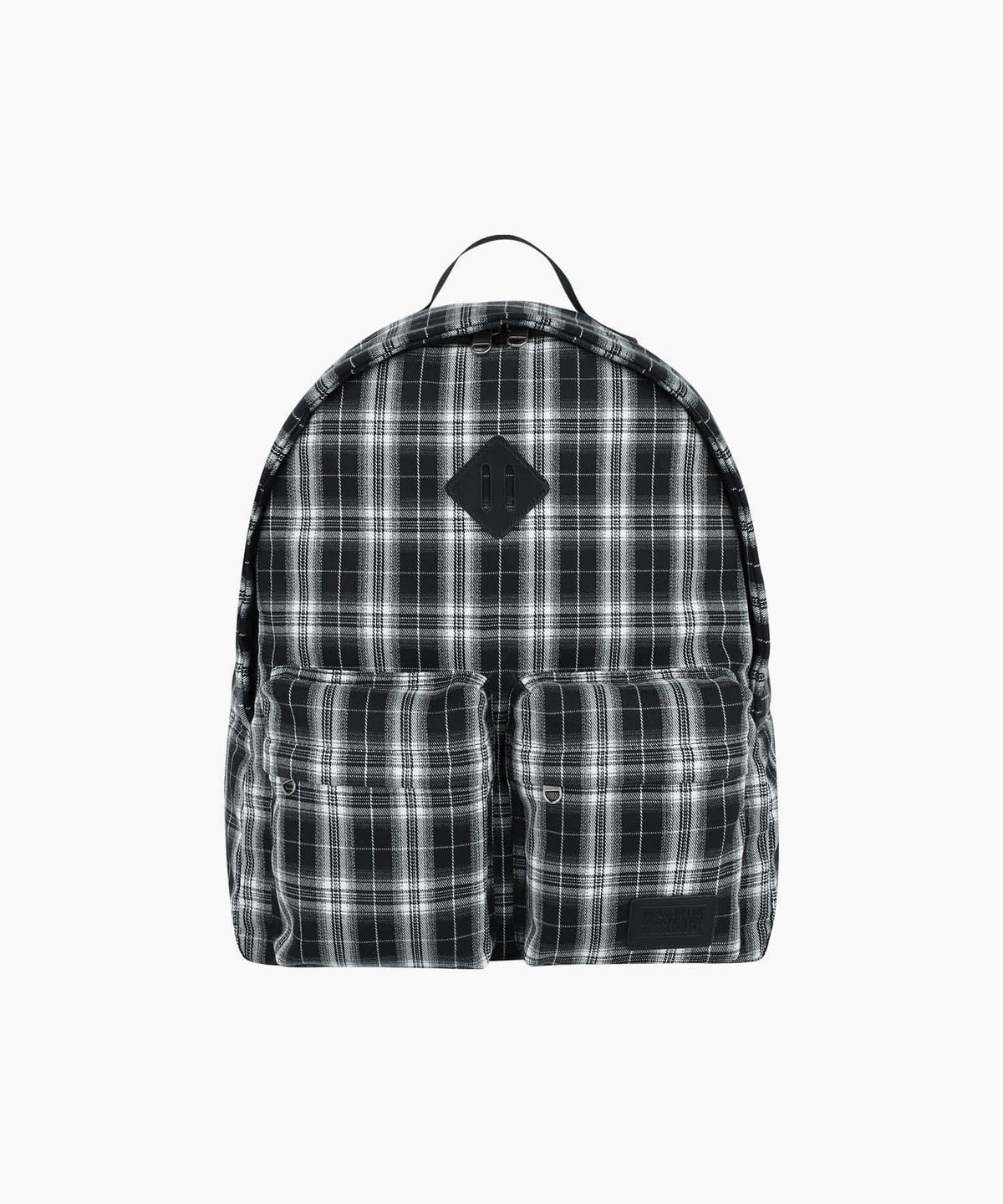 Marithe & Francois Girbaud - Classic Logo Day Backpack (Check) product image 1 | TRAB K-Fashion Australia