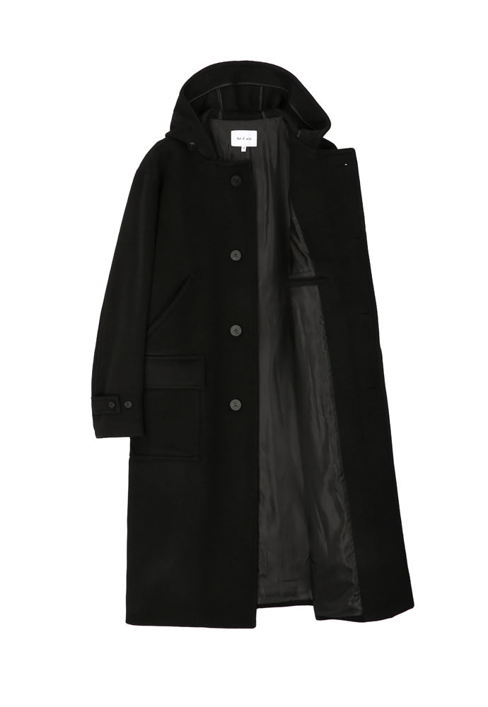 Art if acts - Hooded Coat (Black) product image 8 | TRAB K-Fashion Australia