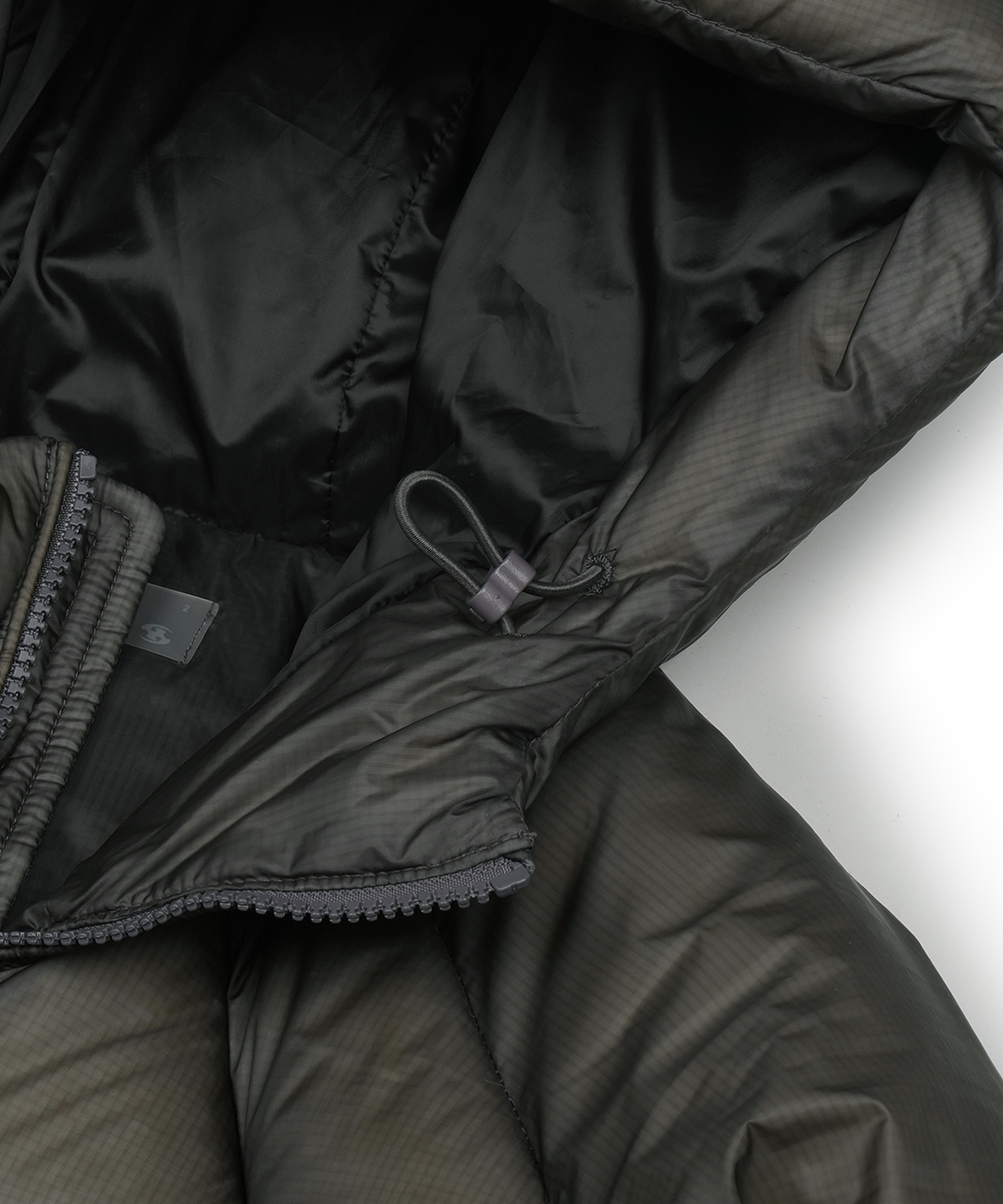 San San Gear - Shade Puffer Jacket (Charcoal) product image 6 | TRAB K-Fashion Australia