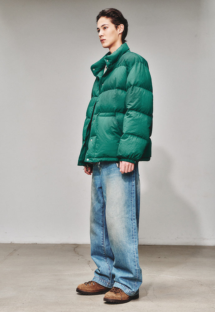 Art if acts - Logan Washed Down Jacket (Forest) product image 2 | TRAB K-Fashion Australia