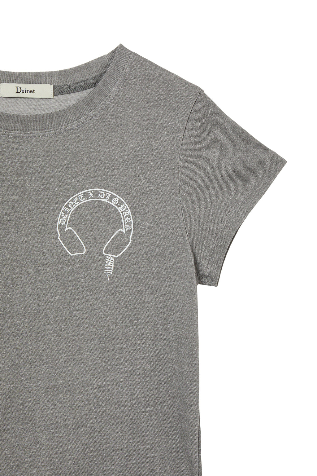 Deinet - Headset Mini T-Shirt (Charcoal) product image 4 | TRAB K-Fashion Australia