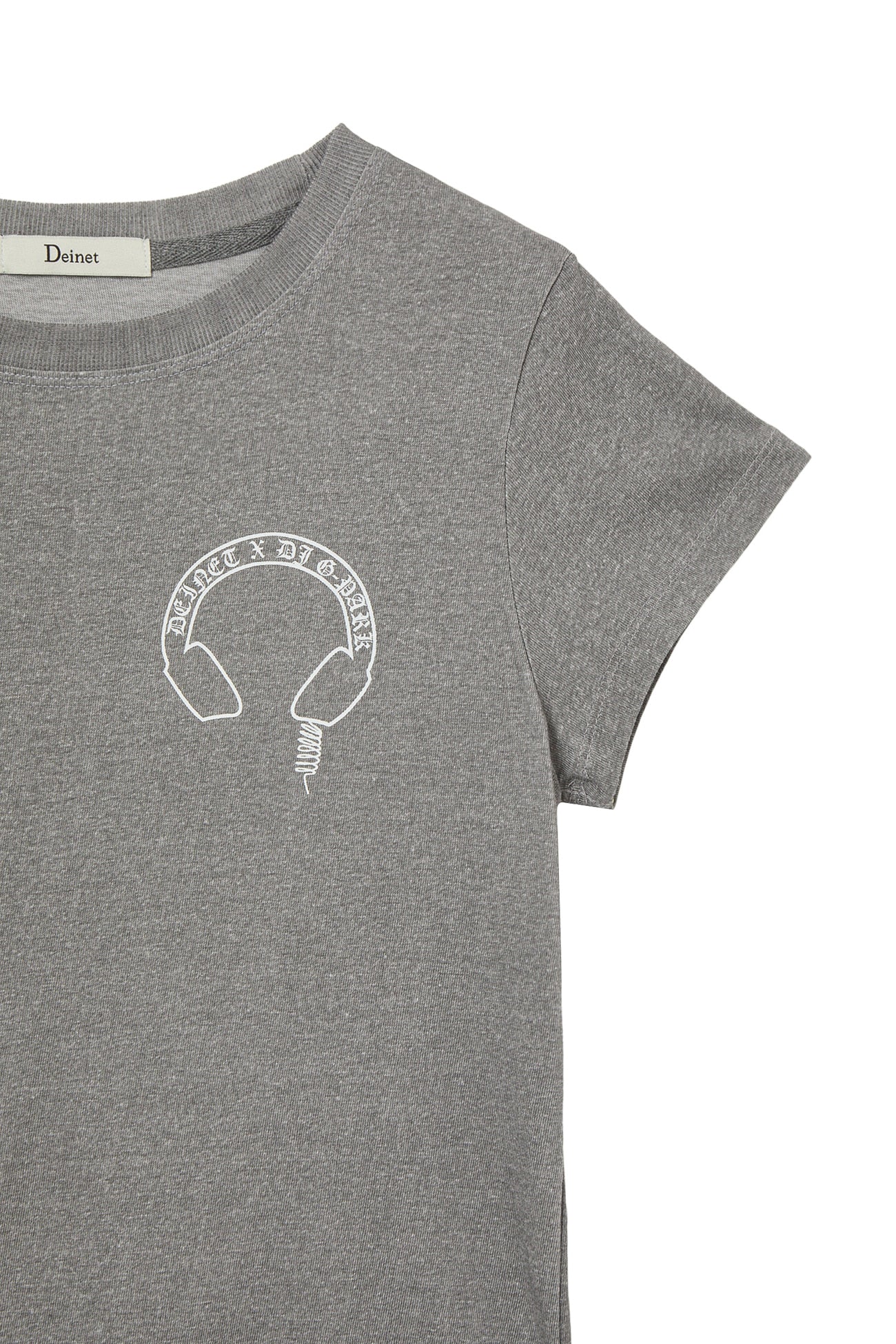 Deinet - Headset Mini T-Shirt (Charcoal) product image 4 | TRAB K-Fashion Australia