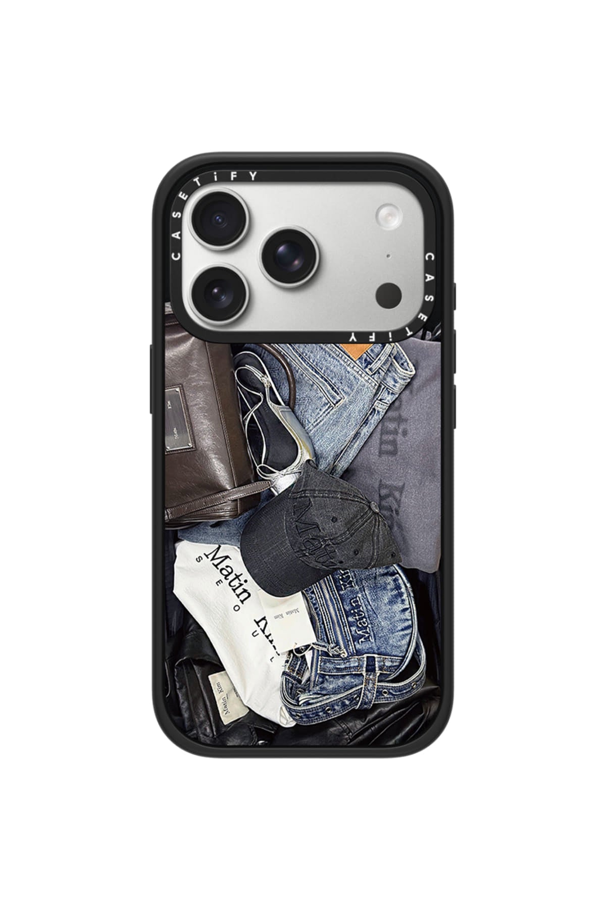 Matin Kim - Matin Kim X Casetify Unboxing Case (Black) product image 6 | TRAB K-Fashion Australia