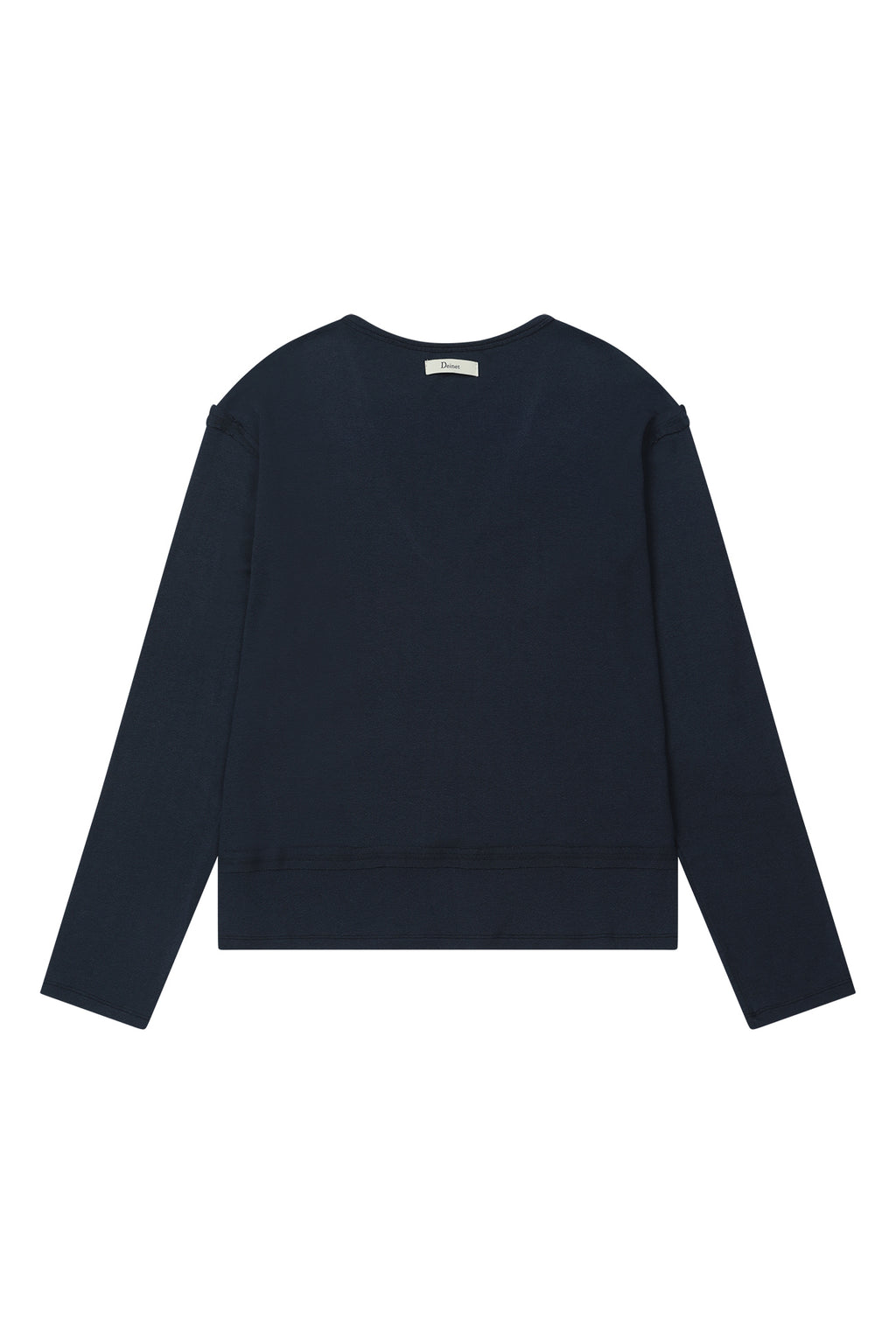Deinet - Raw V Long Sleeve (Navy) product image 10 | TRAB K-Fashion Australia
