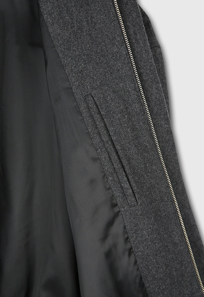 Tonywack - Virgin Wool Multi-Pocket Blouson (Dark Grey) product image 13 | TRAB K-Fashion Australia