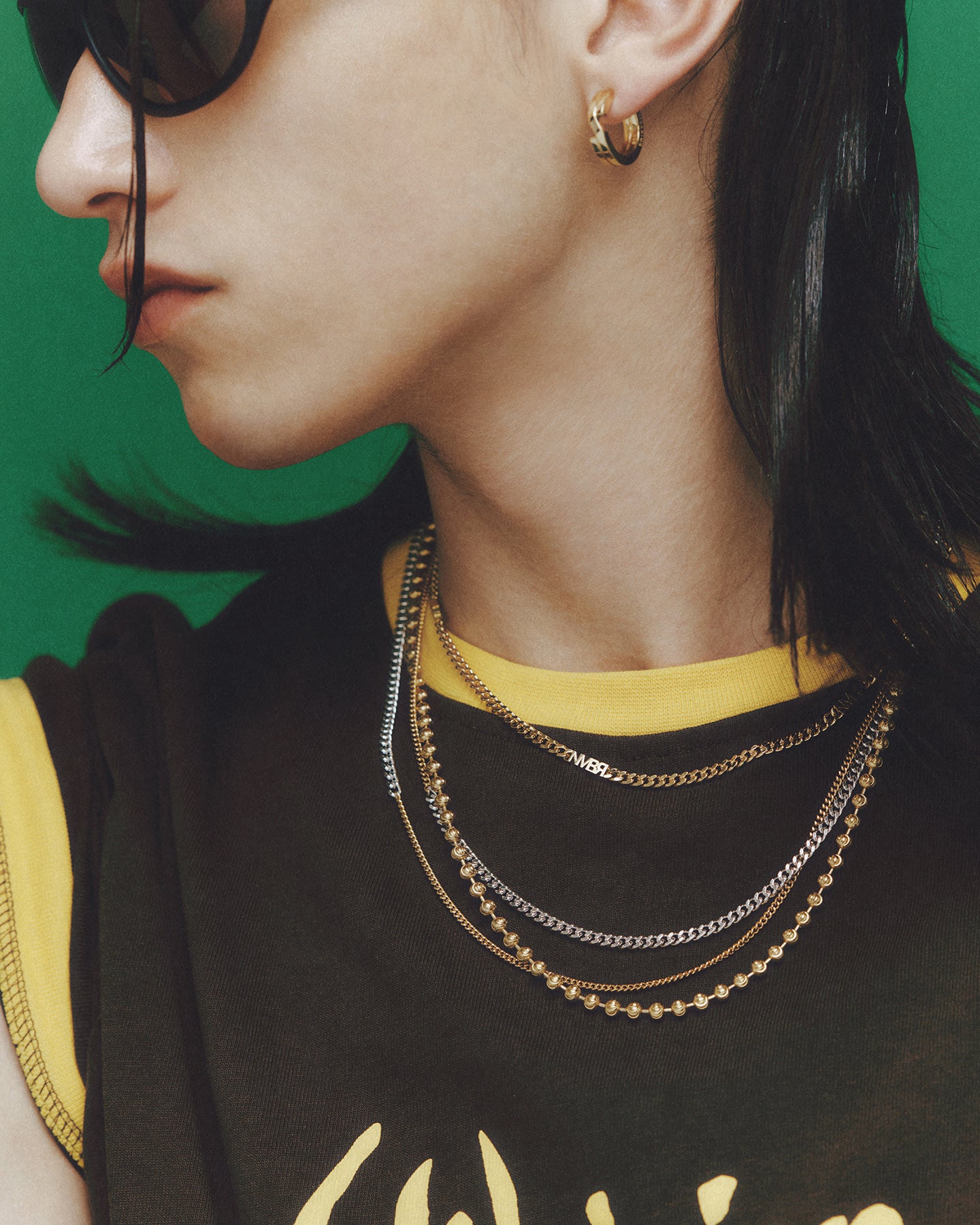 Numbering - NMBR Signature Chain Necklace #5835 product image 1 | TRAB K-Fashion Australia