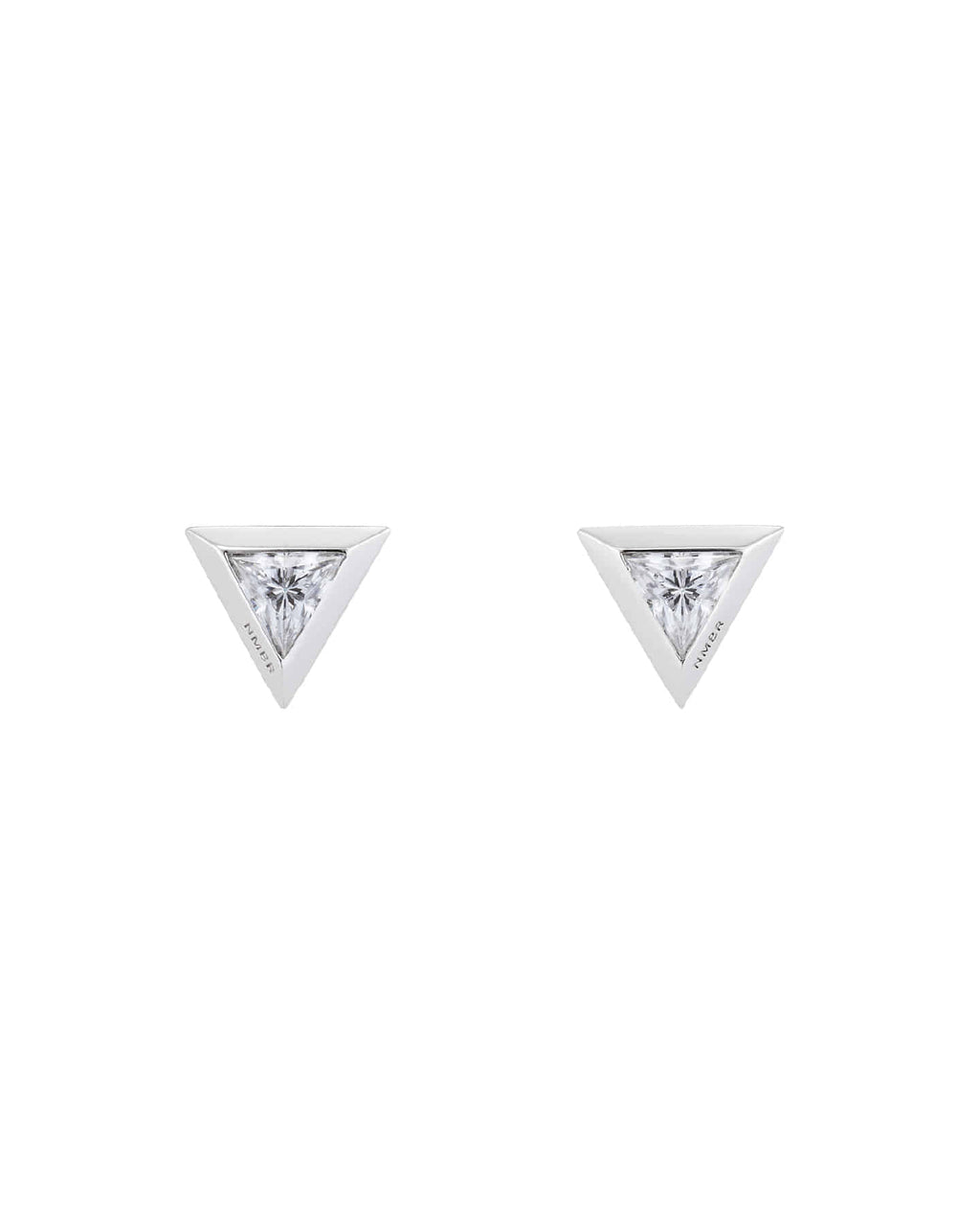 Numbering - Inverted Triangle Stud Earrings #3195 product image 9 | TRAB K-Fashion Australia