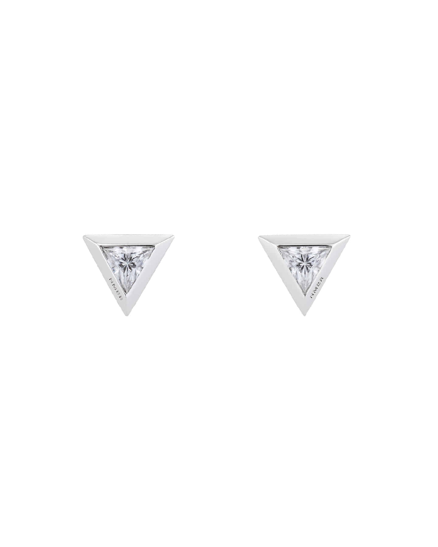Numbering - Inverted Triangle Stud Earrings #3195 product image 9 | TRAB K-Fashion Australia