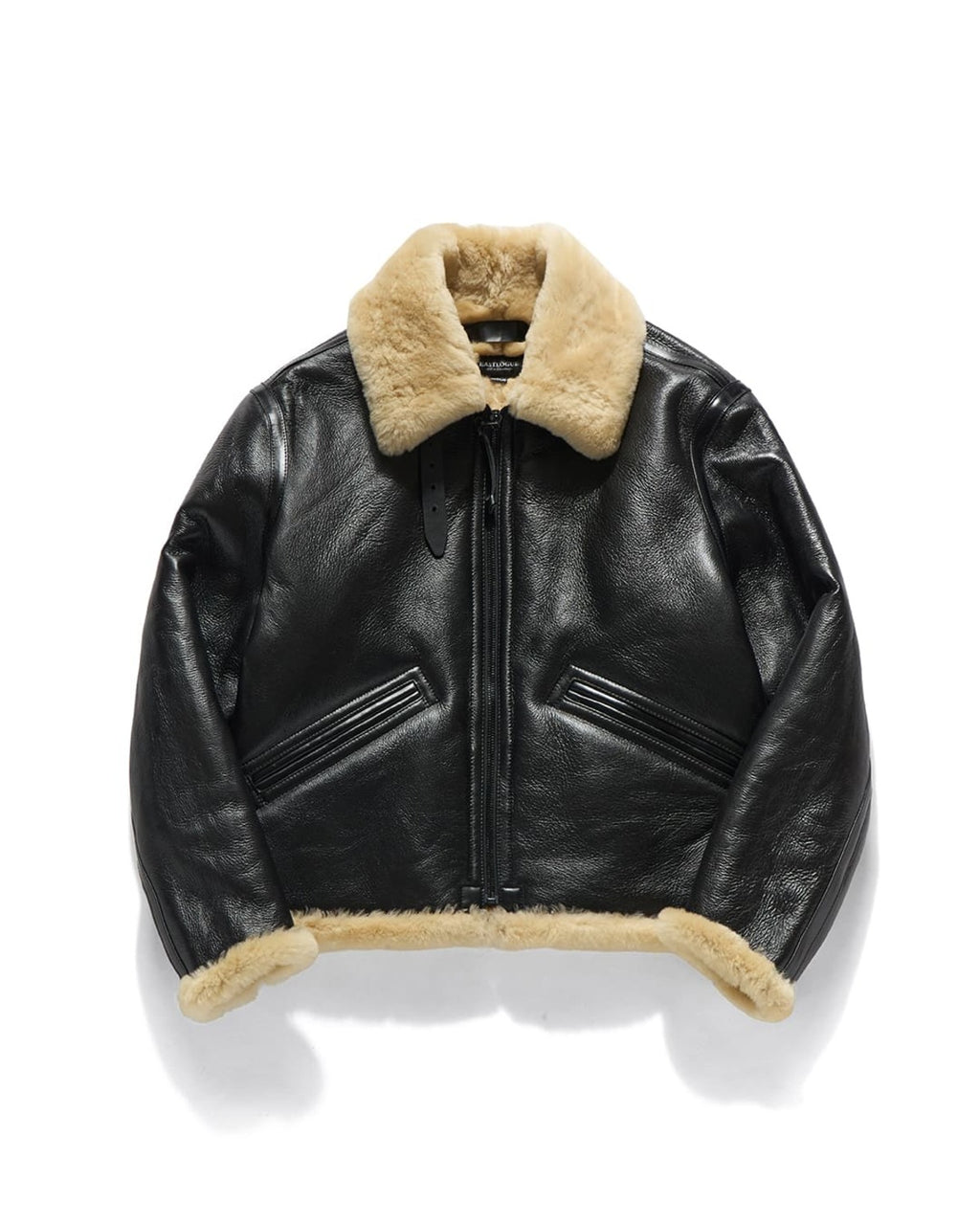 Eastlogue - Aviator Shearling Mouton Parka (Black) product image 8 | TRAB K-Fashion Australia