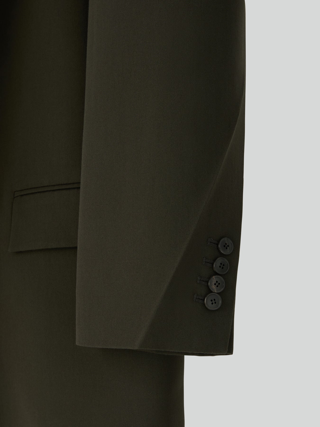 Recto - Styrene Double Breasted Suit Jacket (Charcoal Grey) product image 17 | TRAB K-Fashion Australia
