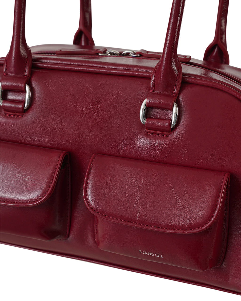 Stand Oil - Chubby Bag (Red Wine) product image 4 | TRAB K-Fashion Australia