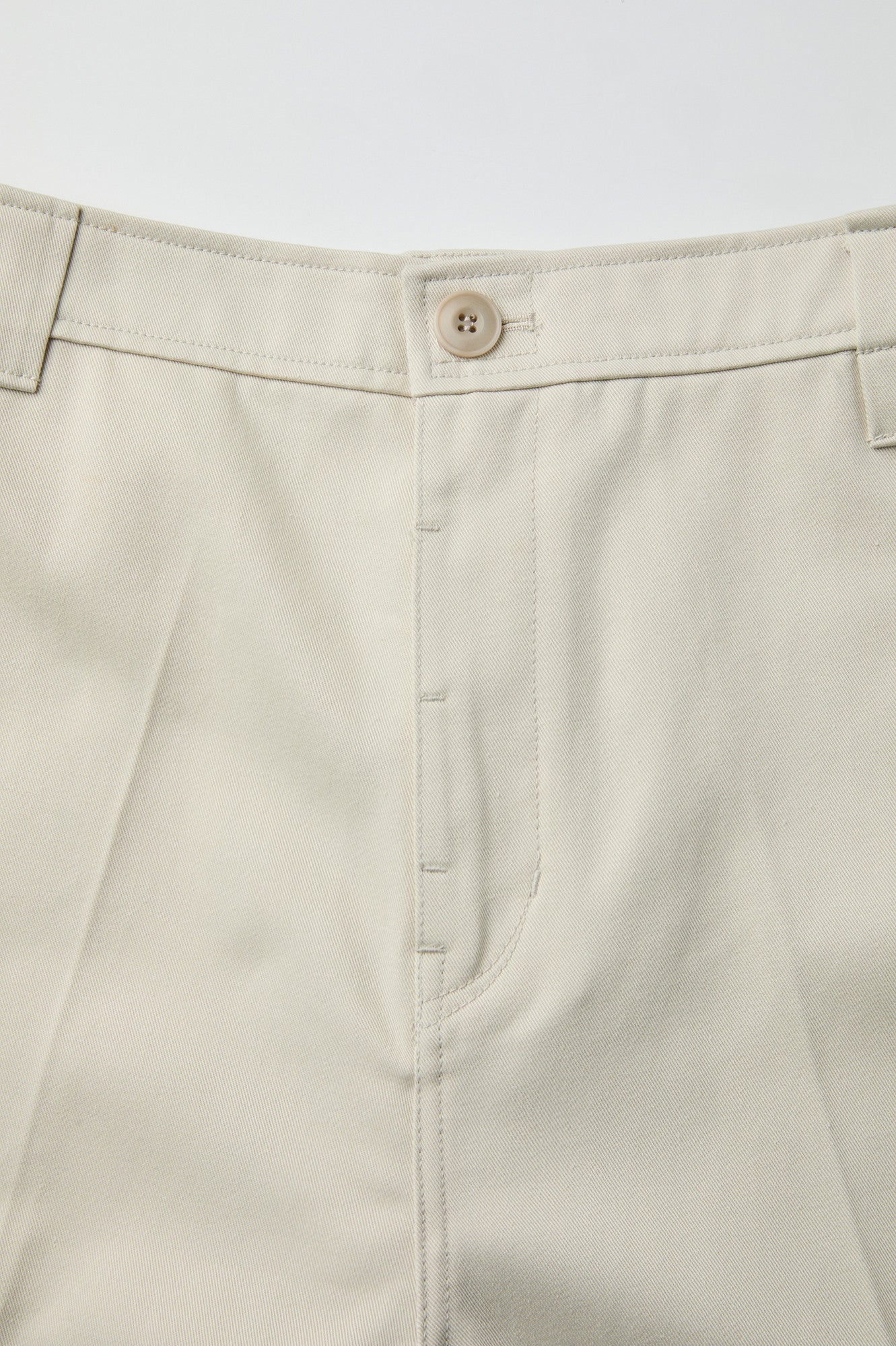 Coor - Cotton Blend Stitch Pointed Bermuda Pants (Sand Beige) product image 5 | TRAB K-Fashion Australia