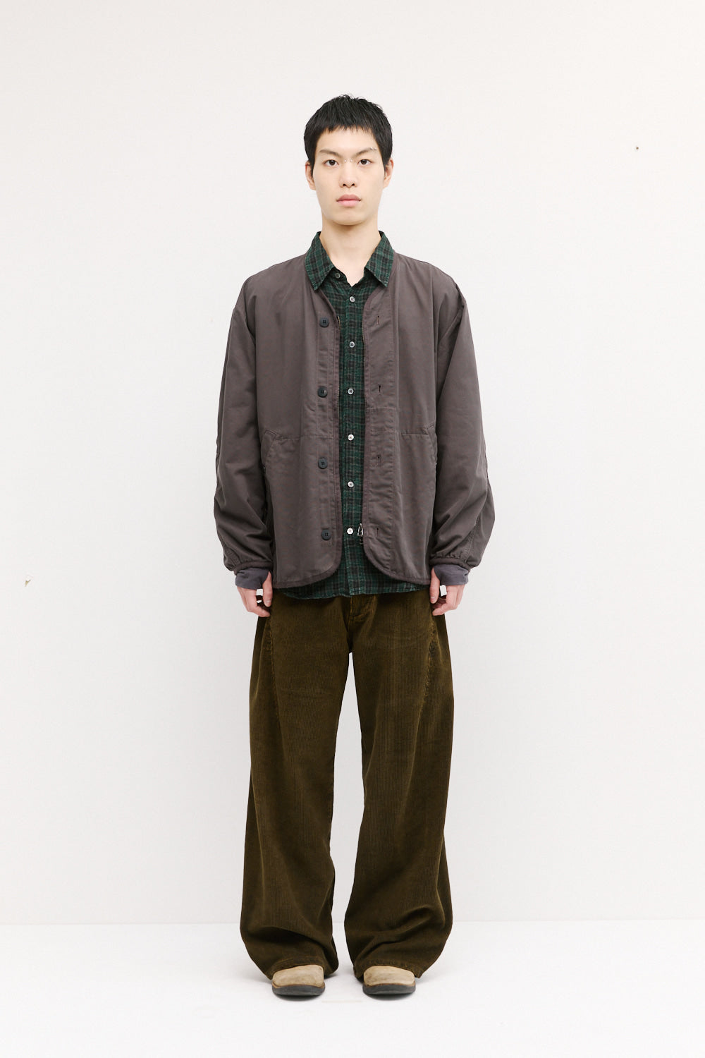 Hatchingroom - Liner Jacket Mud (Brown) product image 6 | TRAB K-Fashion Australia