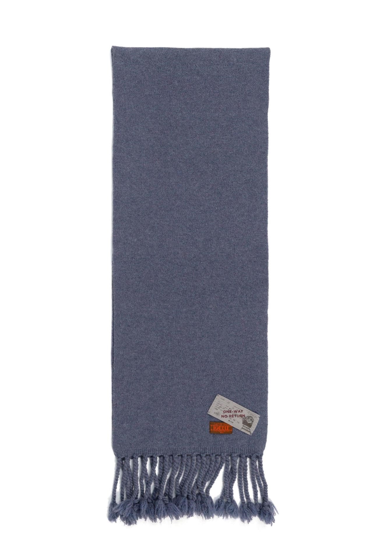 Ioedle - Handmade Fringe Muffler Bound For Seoul (Blue) product image 4 | TRAB K-Fashion Australia