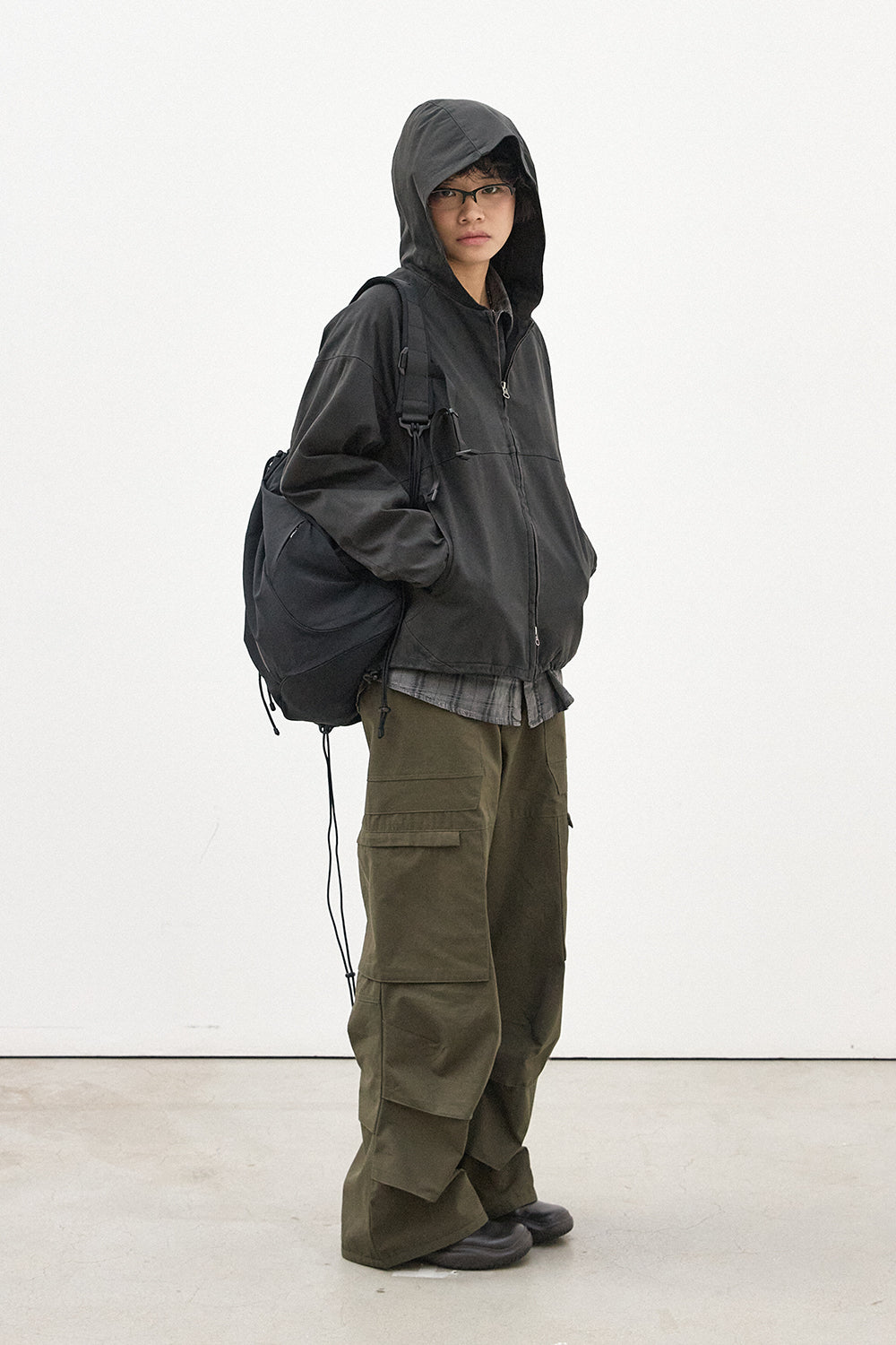 Hatchingroom - Silket Hoodie Dyed Dark (Green) product image 11 | TRAB K-Fashion Australia
