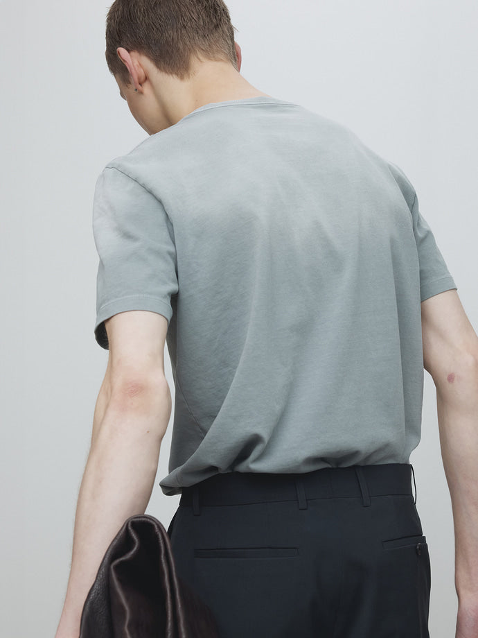 Tonywack - Signature Garment Dyed T-Shirt (Glacier Grey) product image 4 | TRAB K-Fashion Australia