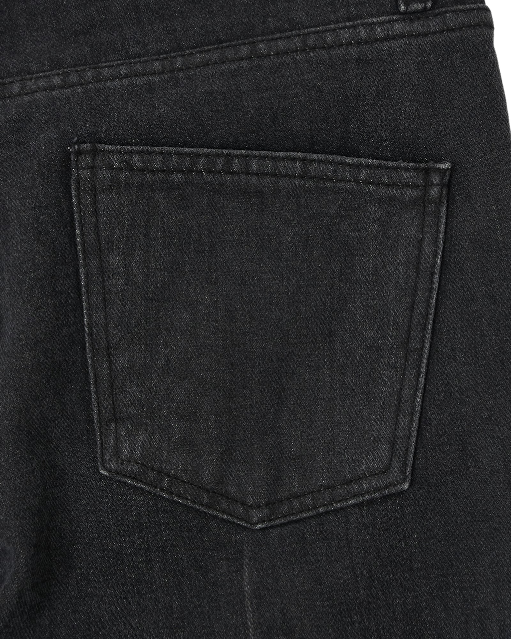 Kimhe Kim - Pearl Embellished Flare Jeans (Black) product image 10 | TRAB K-Fashion Australia