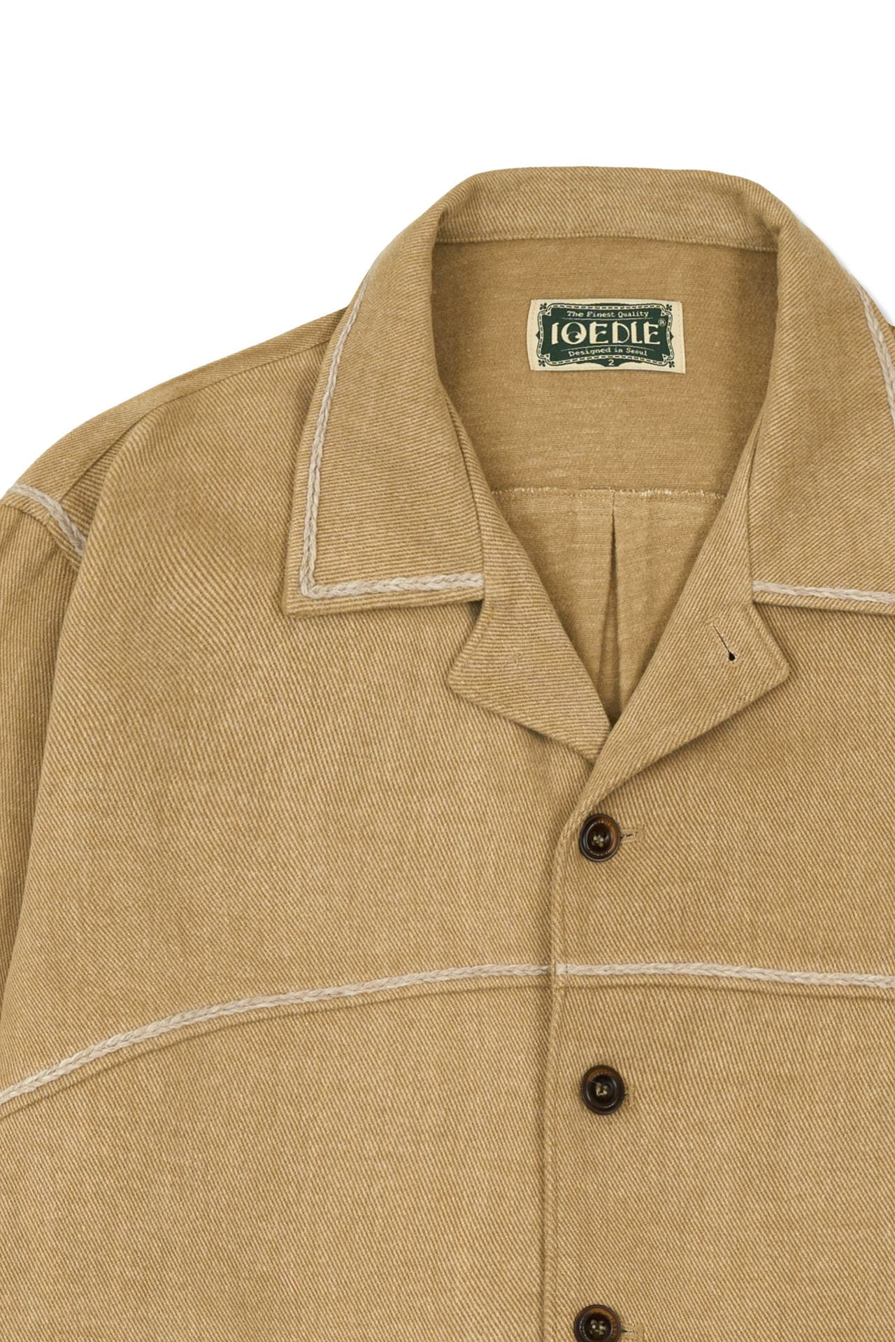 Ioedle - Rope Shirt (Beige) product image 4 | TRAB K-Fashion Australia