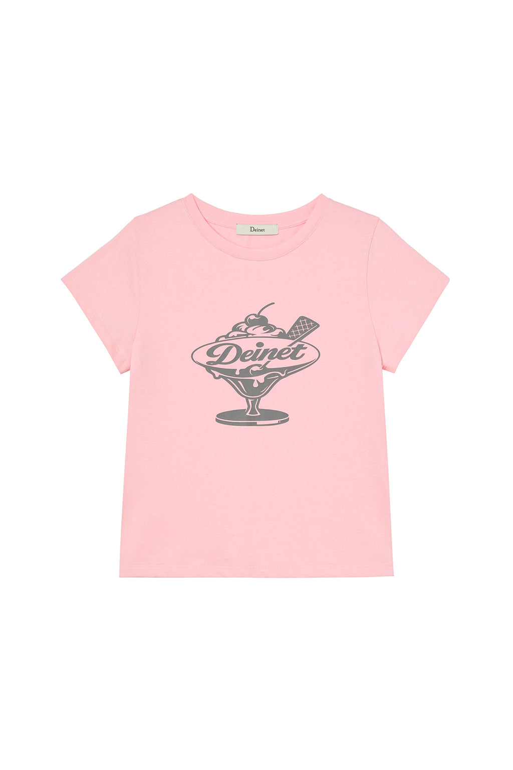 Deinet - Dessert Graphic T-Shirt (Light Pink) product image 1 | TRAB K-Fashion Australia