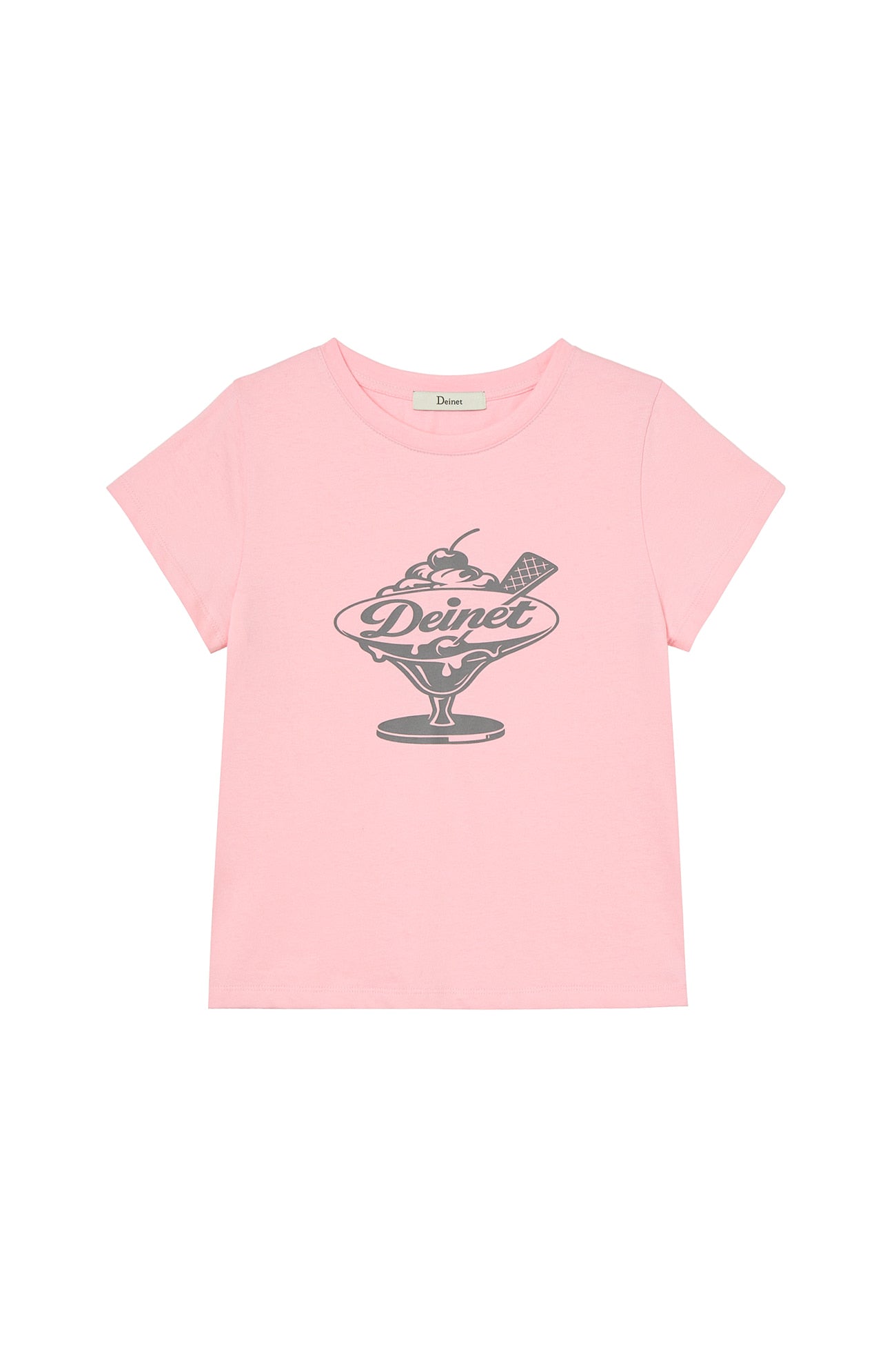 Deinet - Dessert Graphic T-Shirt (Light Pink) product image 1 | TRAB K-Fashion Australia